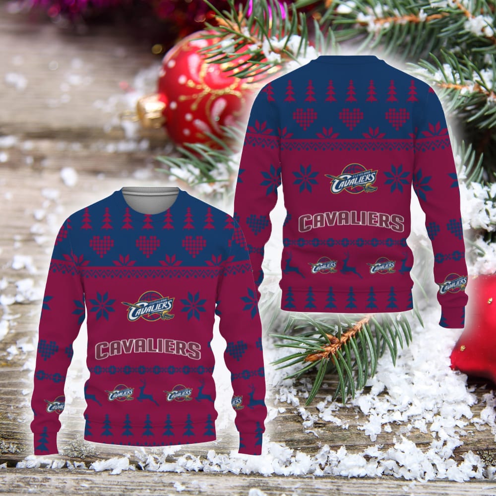 Cleveland Cavaliers Merry Christmas Tree Christmas Sweater Unisex Sweatshirt For Fans Gift Holiday Christmas - 300923-141505 Cleveland Cavaliers Merry Christmas Tree Christmas Sweater Unisex Sweatshirt For Fans Gift Holiday Christmas - 300923-141505