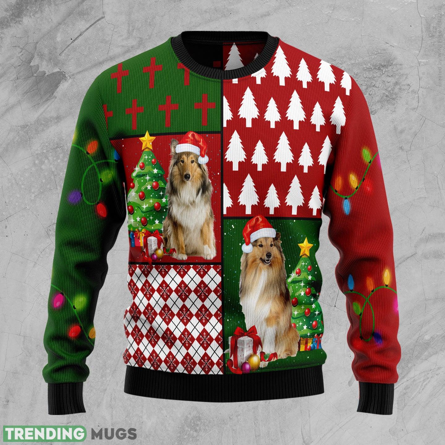 Collie Hohoho Ugly Christmas Sweater Gift Men Women - Collie Hohoho Ugly Christmas Sweater Gift Men Women_1 Collie Hohoho Ugly Christmas Sweater Gift Men Women - Collie Hohoho Ugly Christmas Sweater Gift Men Women_1