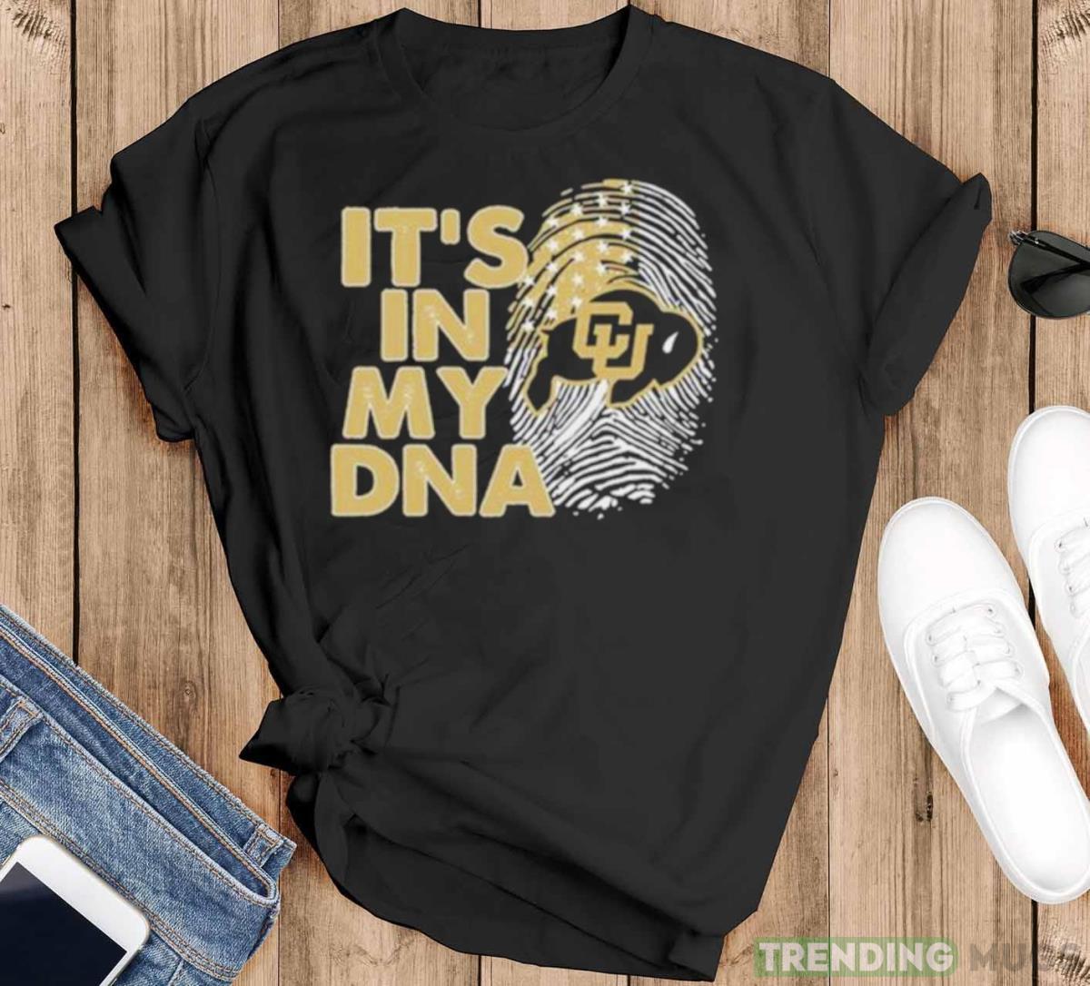 Colorado Buffaloes Football 2023 It’s In My DNA shirt - Black T-Shirt Colorado Buffaloes Football 2023 It’s In My DNA shirt - Black T-Shirt