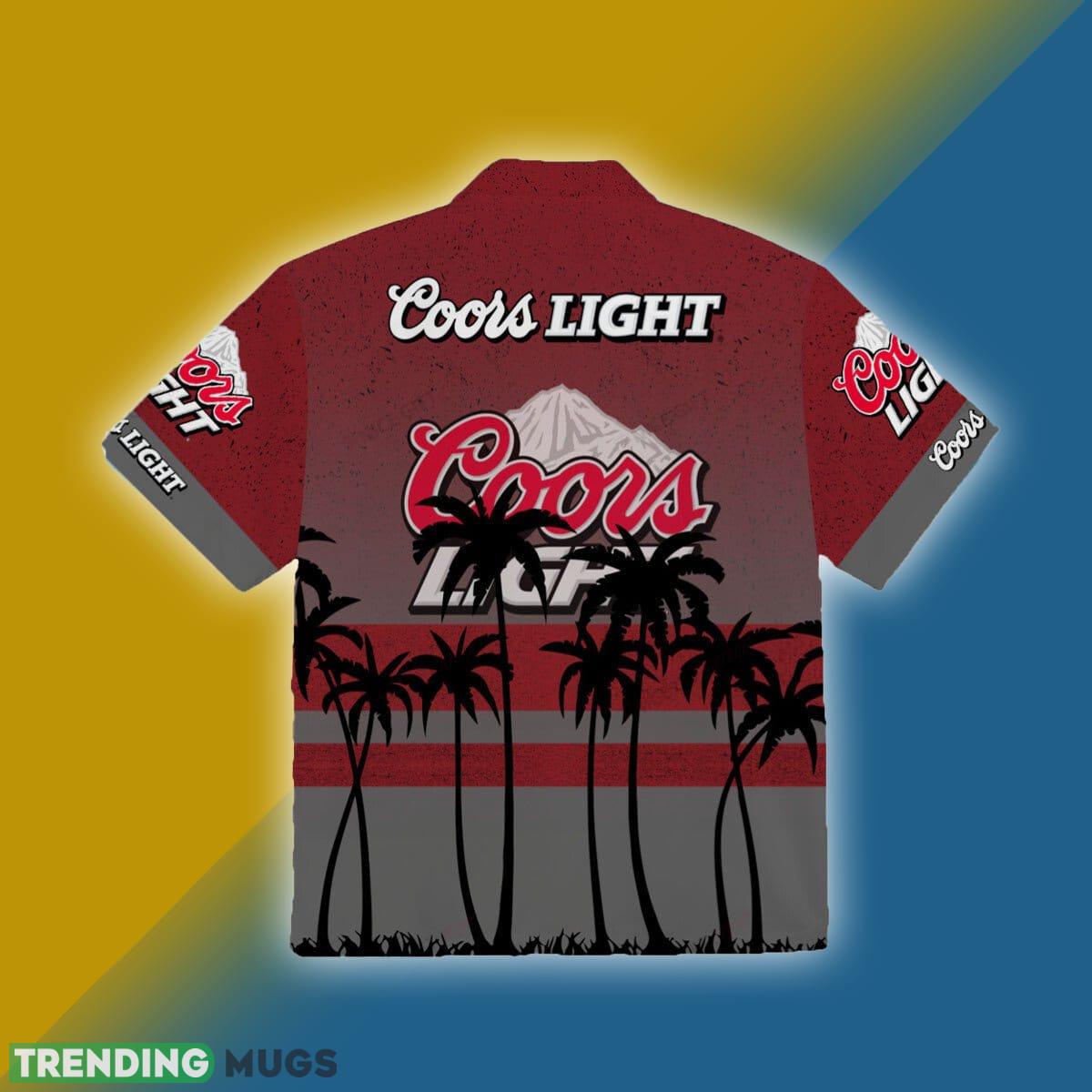 Coors Light Logo Pattern Retro Beer Hawaiian Shirt For Men And Women Hawaiian Shirt Coors Light Logo Pattern Retro Beer Hawaiian Shirt For Men And Women Hawaiian Shirt