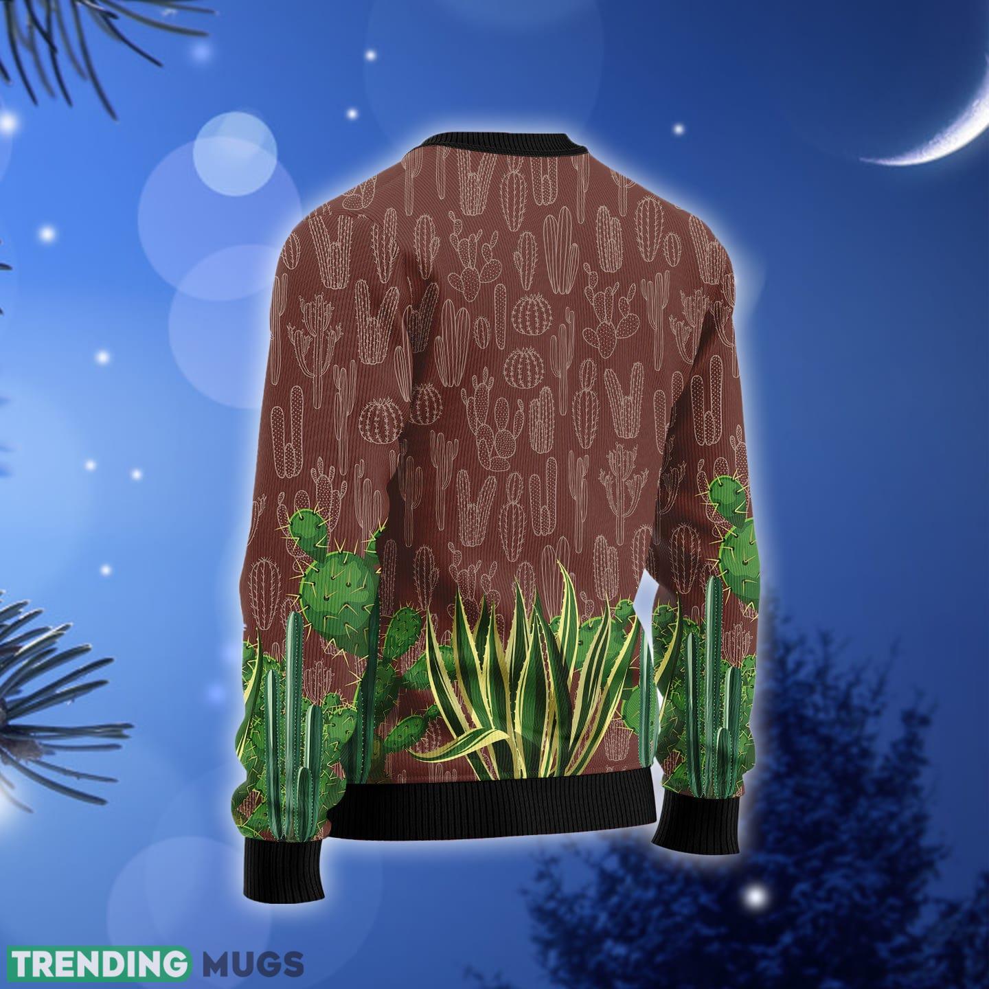 Cowgirl Cactus Ugly Christmas Sweater Gift Men Women 3D Sweater Cowgirl Cactus Ugly Christmas Sweater Gift Men Women 3D Sweater