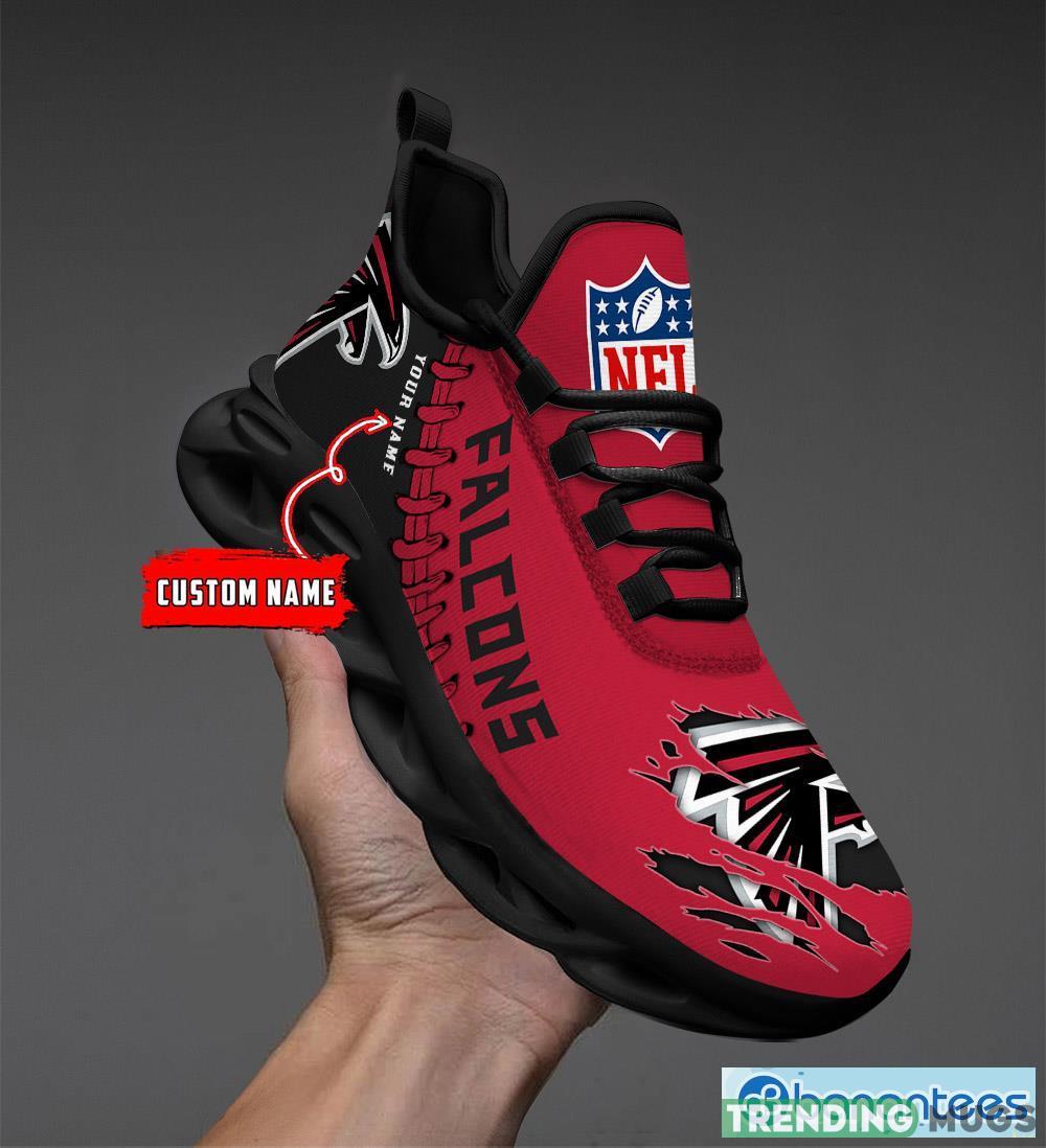 Custom Name Atlanta Falcons NFL Max Soul Shoes Chunky Sneakers Gift For Fans Max Soul Custom Name Atlanta Falcons NFL Max Soul Shoes Chunky Sneakers Gift For Fans Max Soul