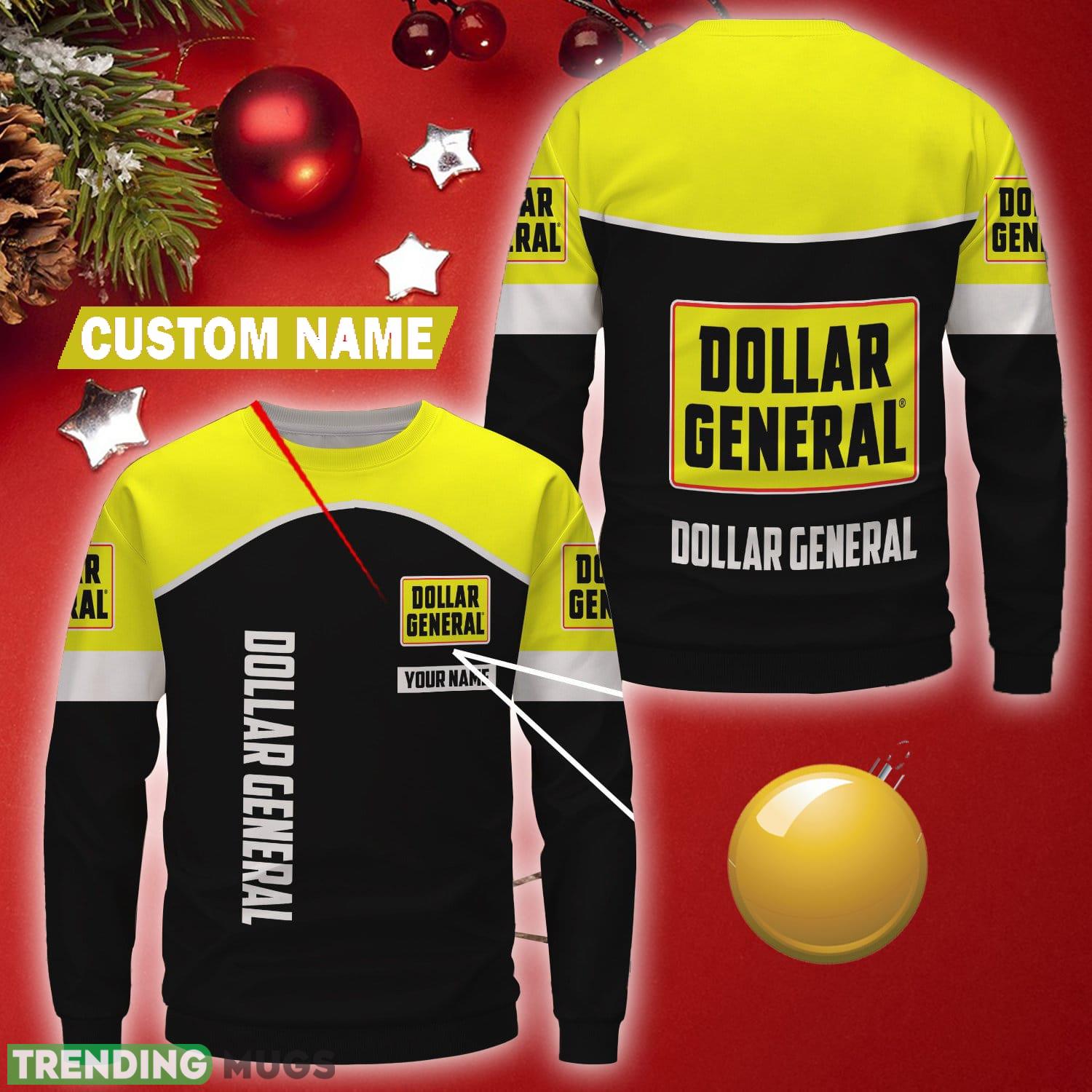 Custom Name dollar general Brand Logo Christmas Wool Sweater - Custom Name dollar general Brand Logo Christmas Wool Sweater Custom Name dollar general Brand Logo Christmas Wool Sweater - Custom Name dollar general Brand Logo Christmas Wool Sweater
