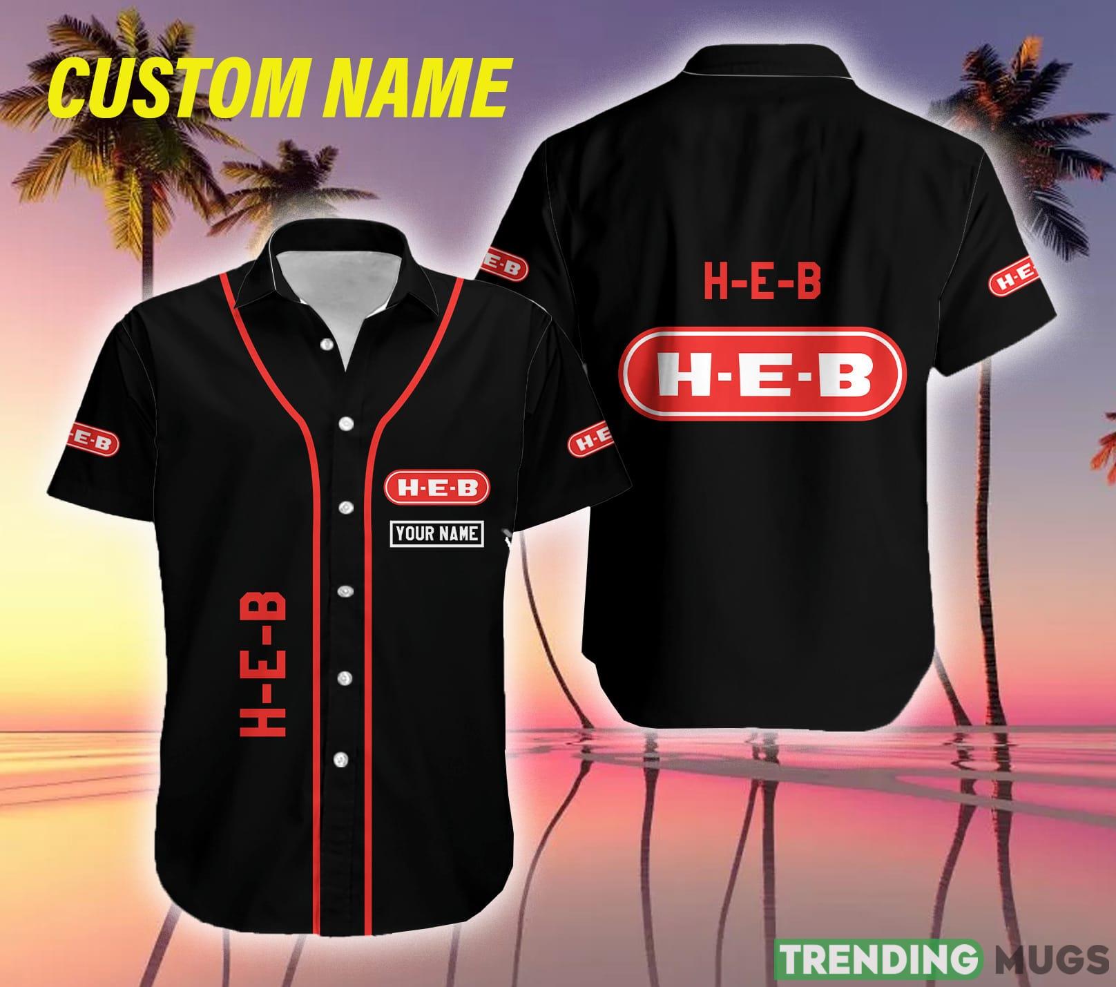 Custom Name h-e-b Brand Summer 3D Hawaiian Shirt For Summer - Custom Name h-e-b Brand Summer 3D Hawaiian Shirt For Summer Custom Name h-e-b Brand Summer 3D Hawaiian Shirt For Summer - Custom Name h-e-b Brand Summer 3D Hawaiian Shirt For Summer