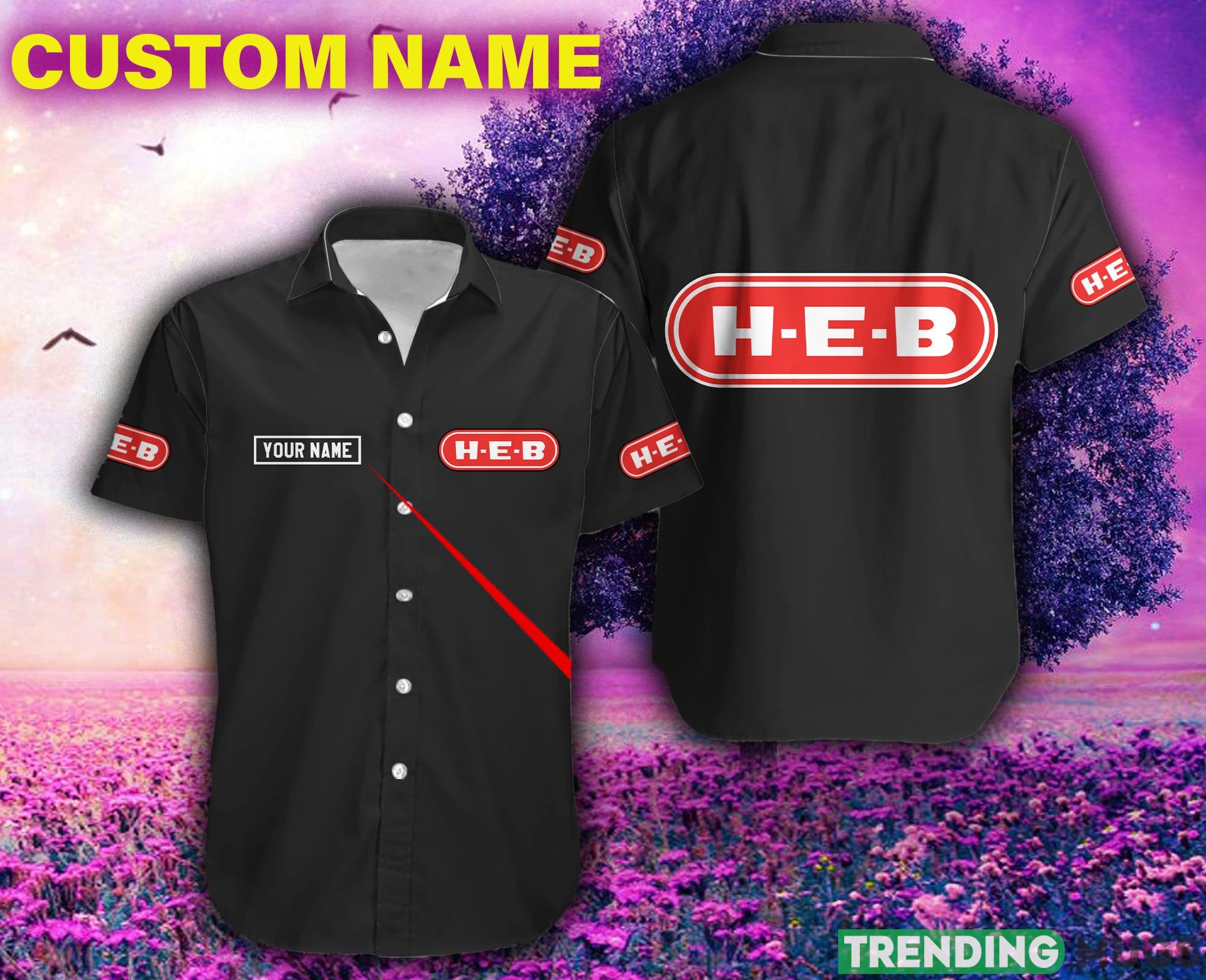 Custom Name h e b Logo Print 3D Hawaiian Shirt Gift For Men Women - Custom Name h e b Logo Print 3D Hawaiian Shirt Gift For Men Women Custom Name h e b Logo Print 3D Hawaiian Shirt Gift For Men Women - Custom Name h e b Logo Print 3D Hawaiian Shirt Gift For Men Women