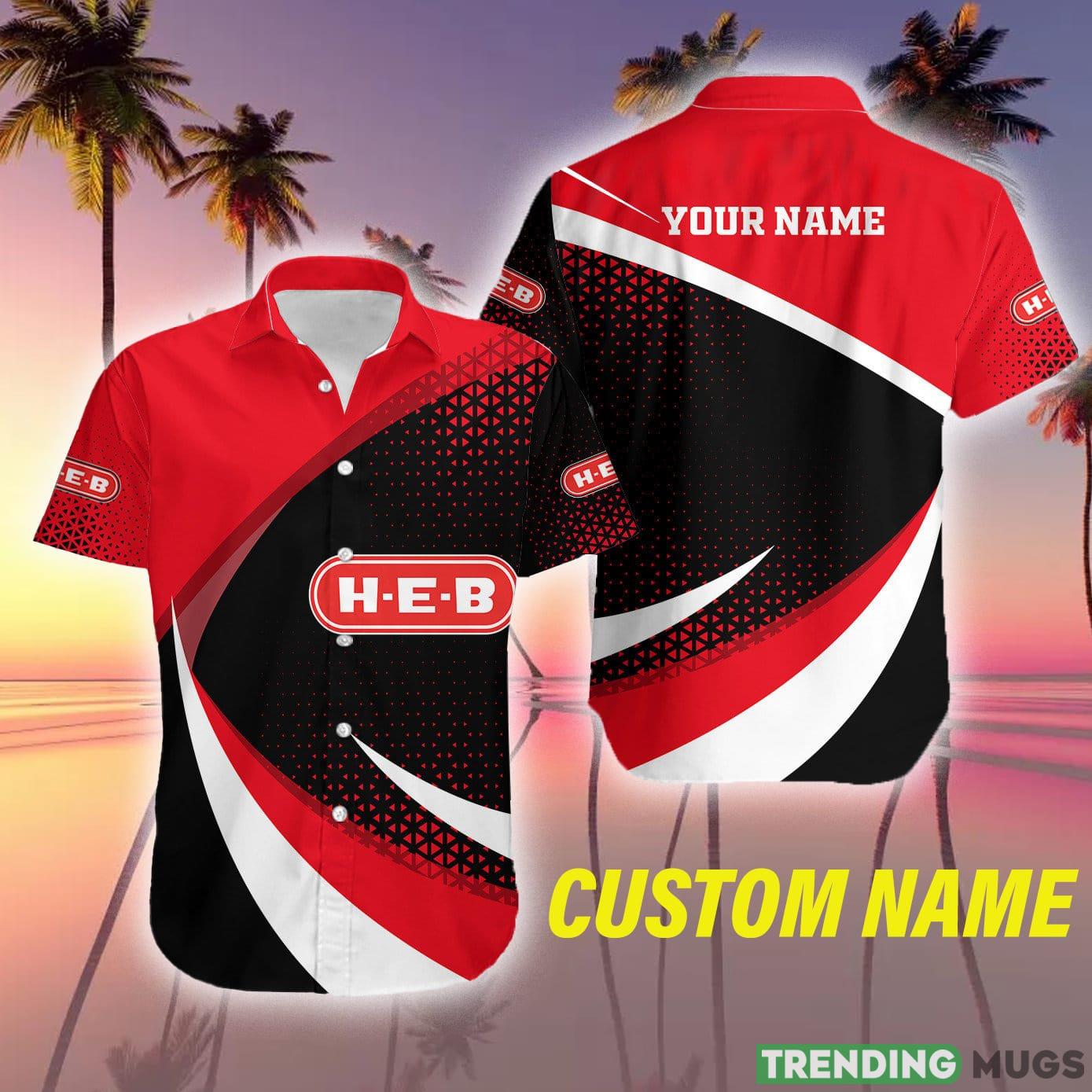 Custom Name h-e-b Logo Souvenir 3D Hawaiian Shirt Gift For Men Women - Custom Name h-e-b Logo Souvenir 3D Hawaiian Shirt Gift For Men Women Custom Name h-e-b Logo Souvenir 3D Hawaiian Shirt Gift For Men Women - Custom Name h-e-b Logo Souvenir 3D Hawaiian Shirt Gift For Men Women