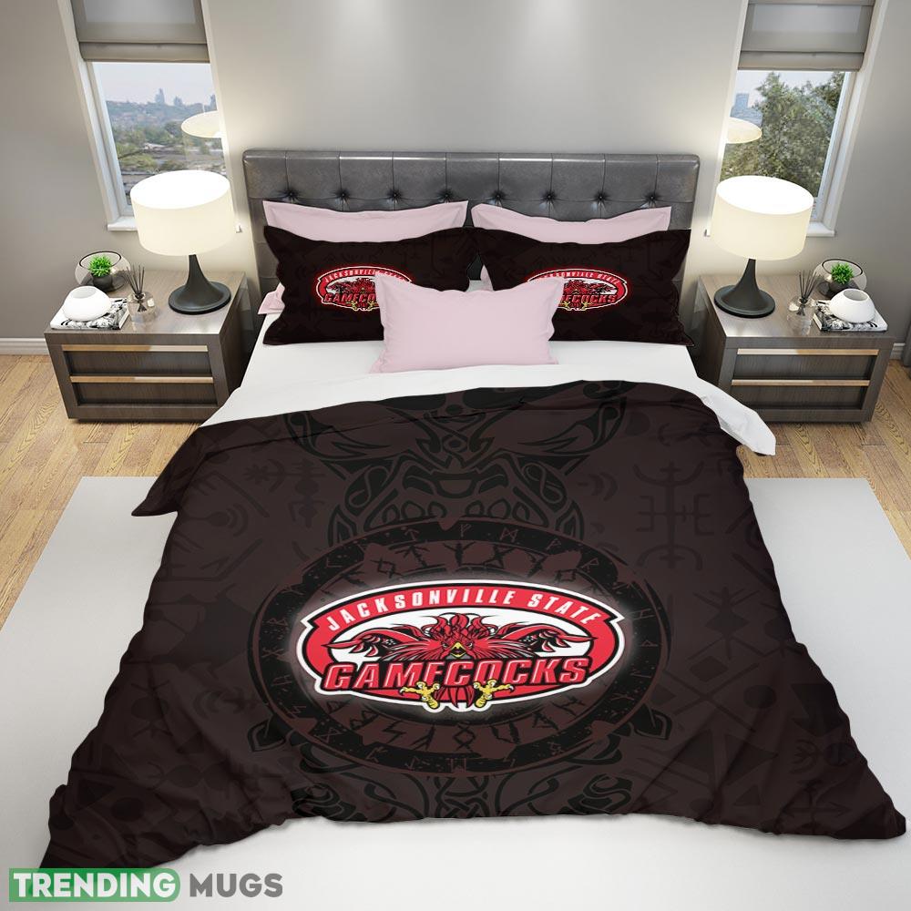 Custom Name Jacksonville State Gamecocks The Helm of Awe-3D Quilt Sets Full Size Bedding - Personalized Jacksonville State Gamecocks The Helm of Awe-3D Bedding Set_1 Custom Name Jacksonville State Gamecocks The Helm of Awe-3D Quilt Sets Full Size Bedding - Personalized Jacksonville State Gamecocks The Helm of Awe-3D Bedding Set_1