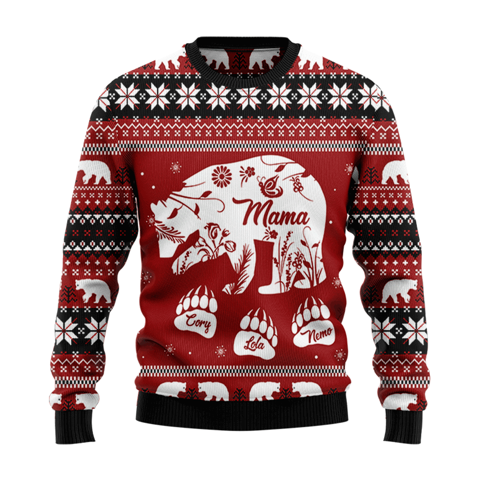 Custom Name Mama Ugly Christmas Sweater Gift Men Women - Custom Name Mama Ugly Christmas Sweater Gift Men Women_1 Custom Name Mama Ugly Christmas Sweater Gift Men Women - Custom Name Mama Ugly Christmas Sweater Gift Men Women_1