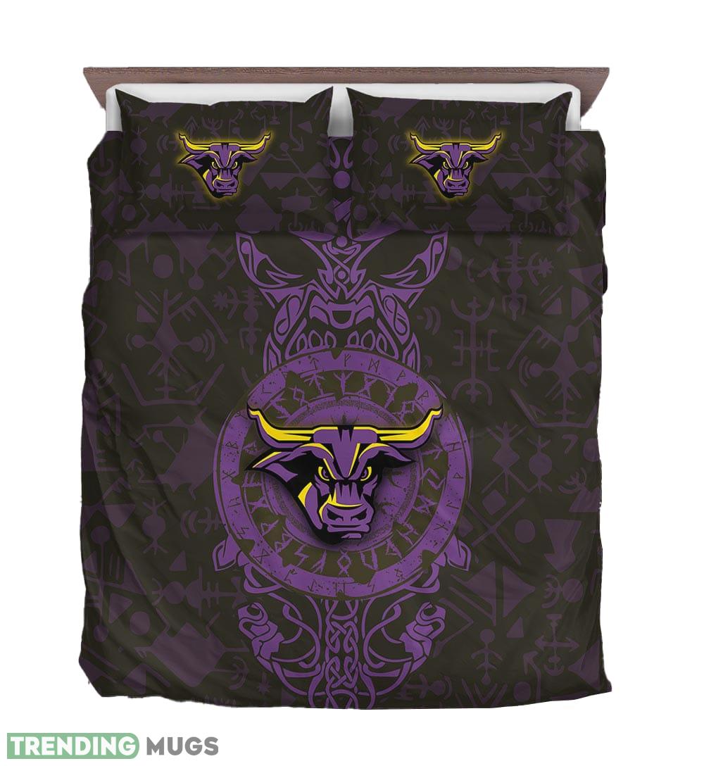 Custom Name Minnesota State Mavericks The Helm of Awe 3D Quilt Sets Full Size Bedding Quilt Set Custom Name Minnesota State Mavericks The Helm of Awe 3D Quilt Sets Full Size Bedding Quilt Set