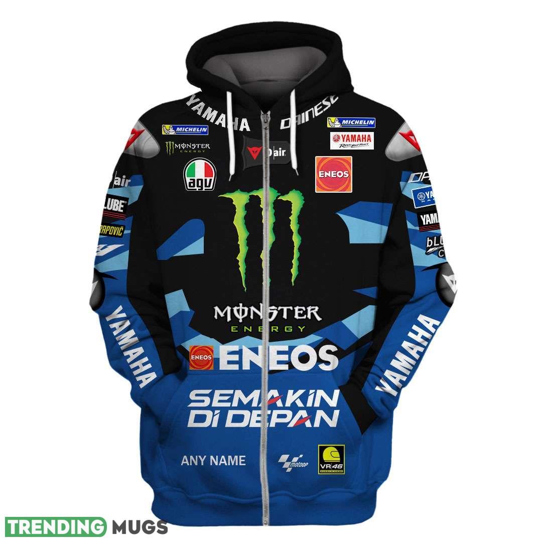 Custom Name Monster Energy Yamaha F1 Racing New Season 3D Zip Hoodie 3D Hoodies Custom Name Monster Energy Yamaha F1 Racing New Season 3D Zip Hoodie 3D Hoodies