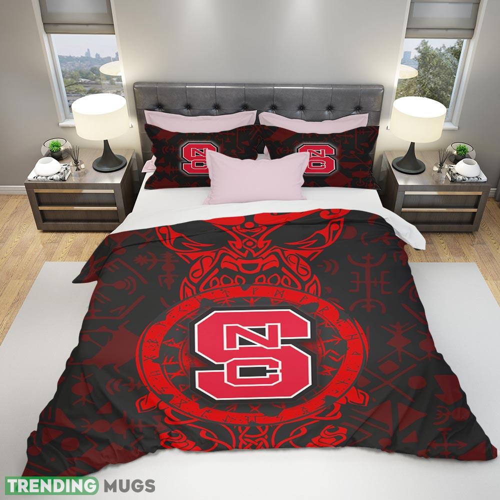 Custom Name NC State Wolfpack The Helm of Awe-3D Quilt Sets Full Size Bedding - Personalized NC State Wolfpack The Helm of Awe-3D Bedding Set_1 Custom Name NC State Wolfpack The Helm of Awe-3D Quilt Sets Full Size Bedding - Personalized NC State Wolfpack The Helm of Awe-3D Bedding Set_1