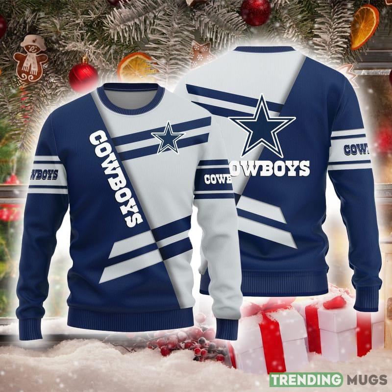 Dallas Cowboys Basic Pattern Knitted Ugly Christmas Sweater AOP Gift For Men And Women - Dallas Cowboys Basic Pattern Knitted Ugly Christmas Sweater AOP Gift For Men And Women Dallas Cowboys Basic Pattern Knitted Ugly Christmas Sweater AOP Gift For Men And Women - Dallas Cowboys Basic Pattern Knitted Ugly Christmas Sweater AOP Gift For Men And Women