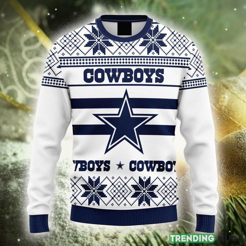 Dallas Cowboys NFL Limited Ugly Sweater Sweatshirt Traditional Gift Christmas - NFL Dallas Cowboys All Over Print Christmas Ugly Sweater Sweatshirt_1 Dallas Cowboys NFL Limited Ugly Sweater Sweatshirt Traditional Gift Christmas - NFL Dallas Cowboys All Over Print Christmas Ugly Sweater Sweatshirt_1