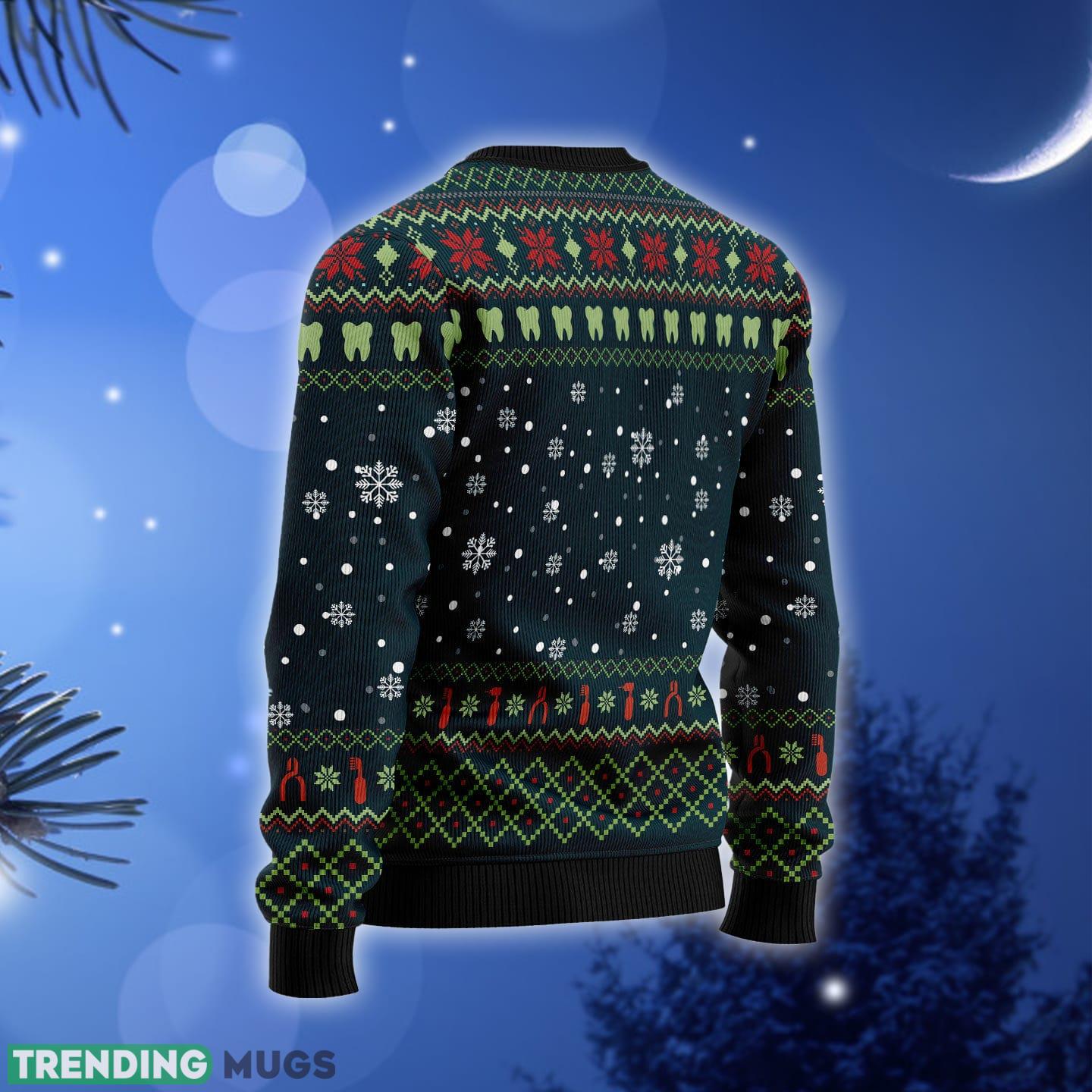 Dental Squad Ugly Christmas Sweater Gift Men Women 3D Sweater Dental Squad Ugly Christmas Sweater Gift Men Women 3D Sweater