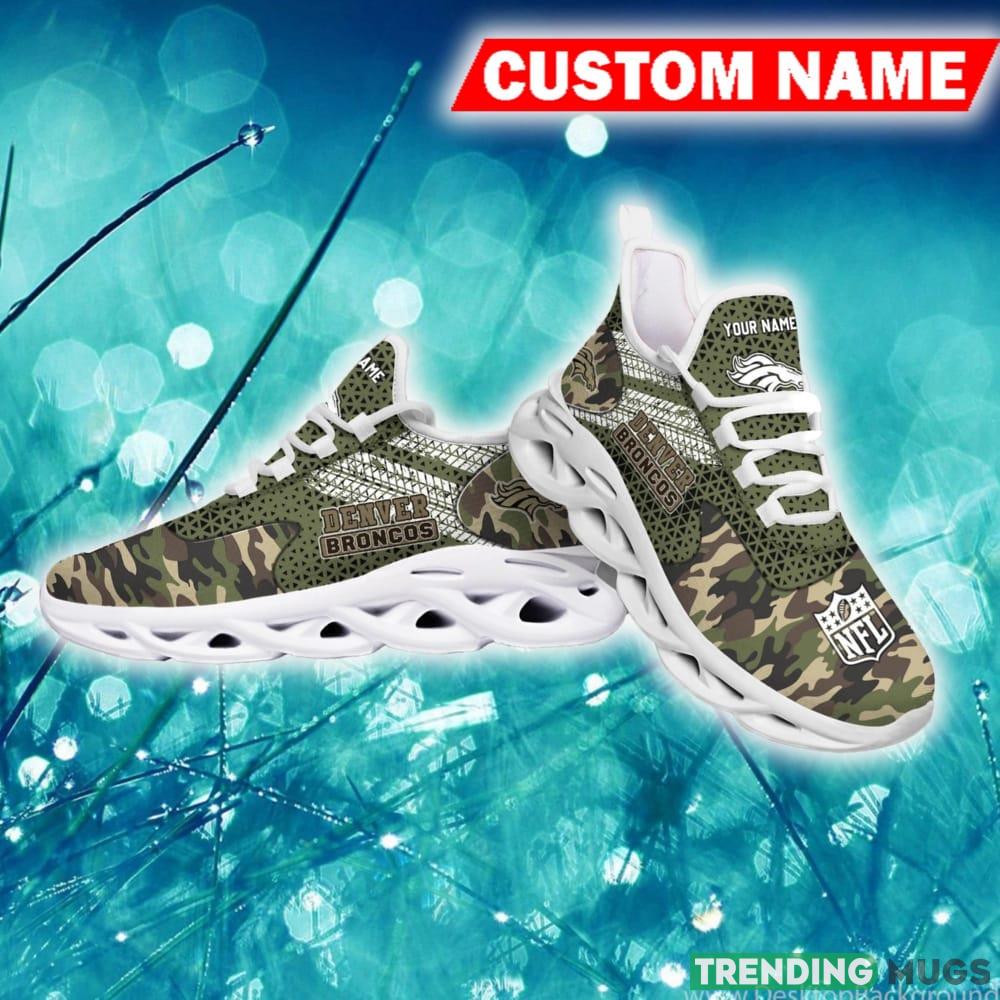 Denver Broncos Accentuate Custom Name Chunky Sneaker AOP Gift Fans Max Soul Shoes Max Soul Denver Broncos Accentuate Custom Name Chunky Sneaker AOP Gift Fans Max Soul Shoes Max Soul