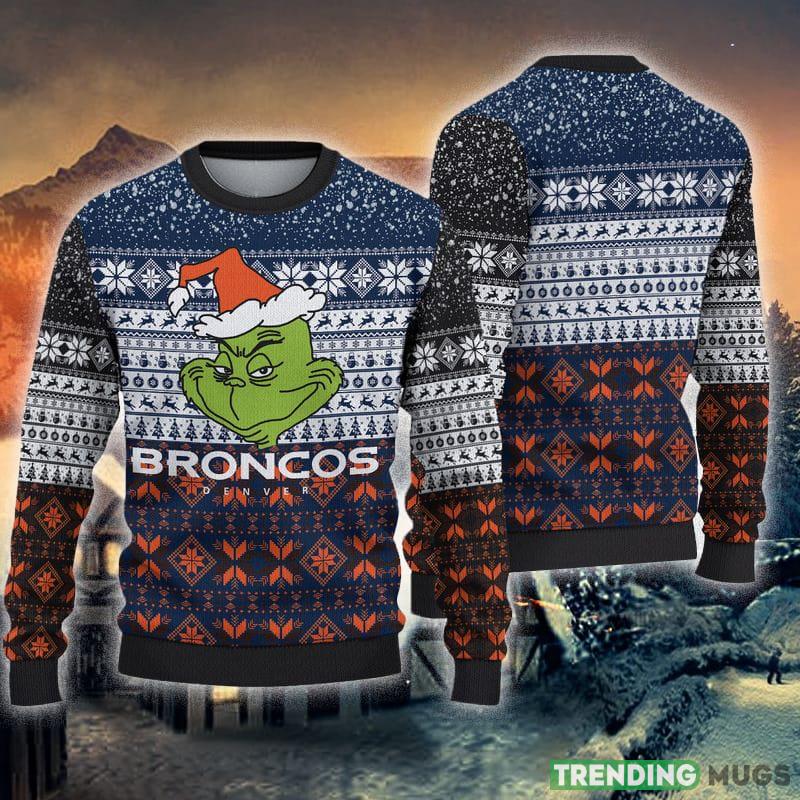Denver Broncos Christmas Grinch Knitted Ugly Christmas Sweater AOP Gift For Men And Women - Denver Broncos Christmas Grinch Knitted Ugly Christmas Sweater AOP Gift For Men And Women Denver Broncos Christmas Grinch Knitted Ugly Christmas Sweater AOP Gift For Men And Women - Denver Broncos Christmas Grinch Knitted Ugly Christmas Sweater AOP Gift For Men And Women