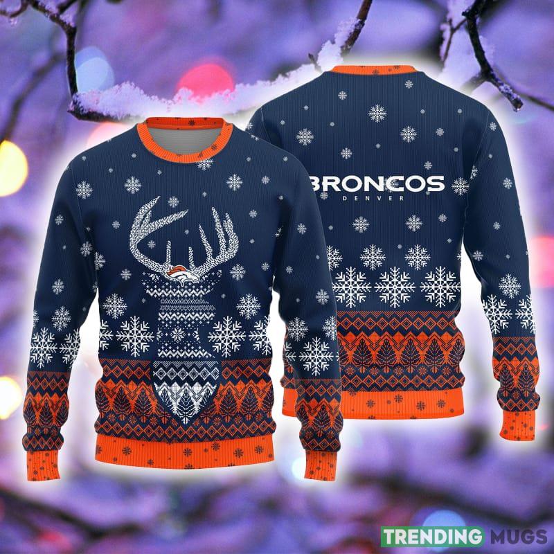 Denver Broncos Christmas Reindeer Ugly Christmas Sweater Decorate AOP Gift For Fans - Denver Broncos Christmas Reindeer Ugly Christmas Sweater Decorate AOP Gift For Fans Denver Broncos Christmas Reindeer Ugly Christmas Sweater Decorate AOP Gift For Fans - Denver Broncos Christmas Reindeer Ugly Christmas Sweater Decorate AOP Gift For Fans