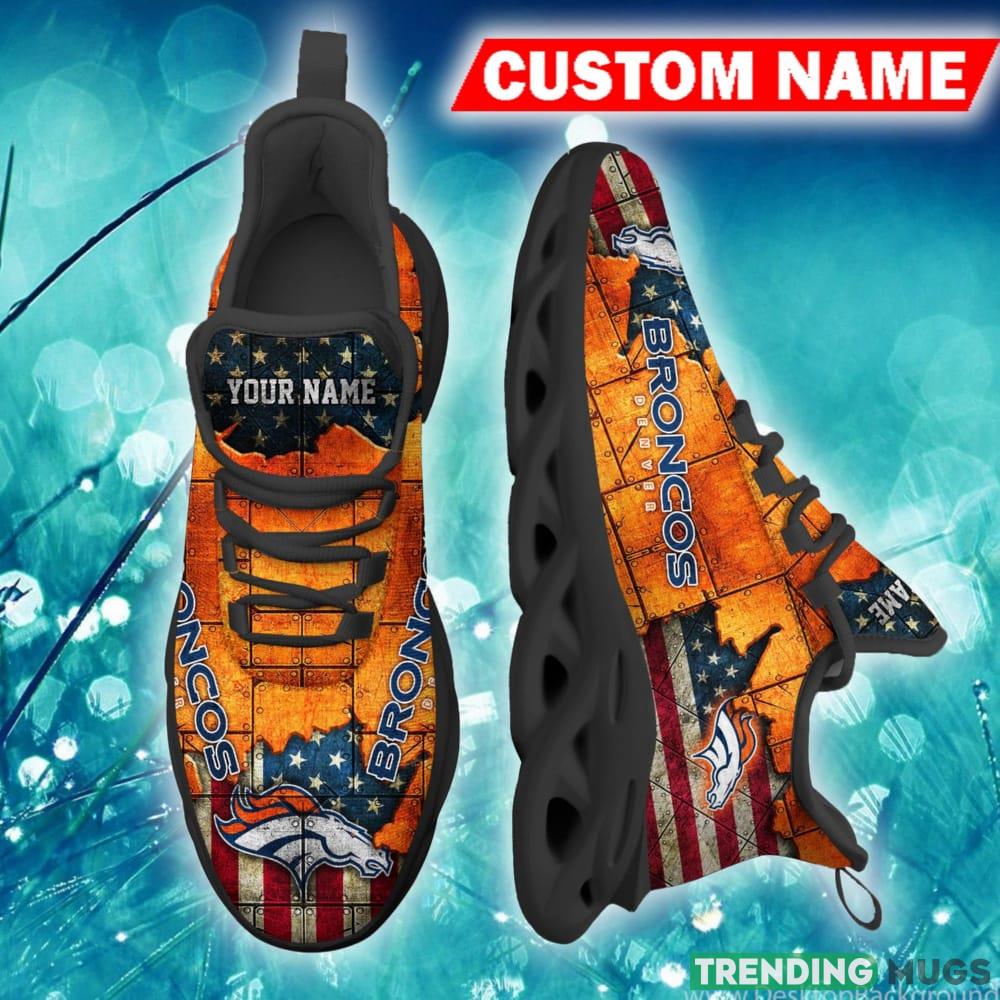 Denver Broncos Embrace Custom Name Chunky Sneaker AOP Gift Fans Max Soul Shoes Max Soul Denver Broncos Embrace Custom Name Chunky Sneaker AOP Gift Fans Max Soul Shoes Max Soul