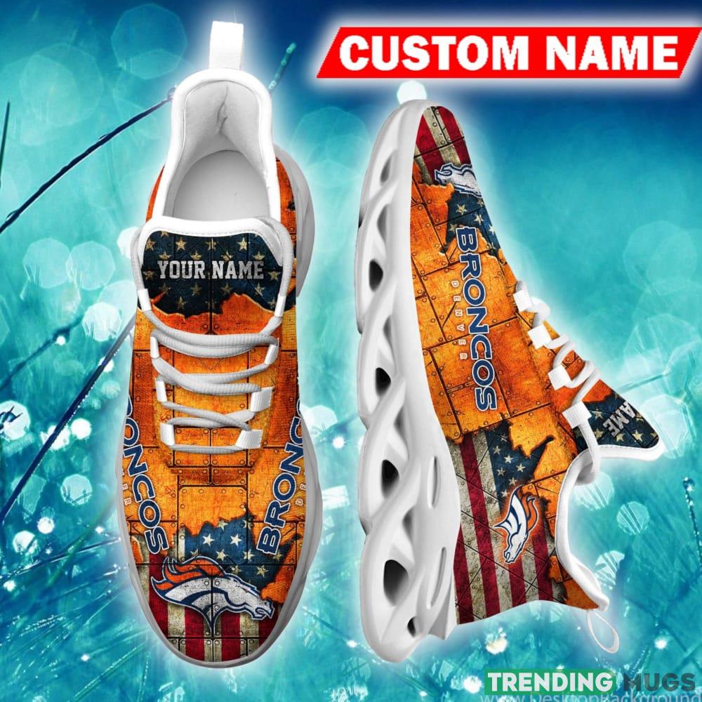 Denver Broncos Embrace Custom Name Chunky Sneaker AOP Gift Fans Max Soul Shoes Max Soul Denver Broncos Embrace Custom Name Chunky Sneaker AOP Gift Fans Max Soul Shoes Max Soul