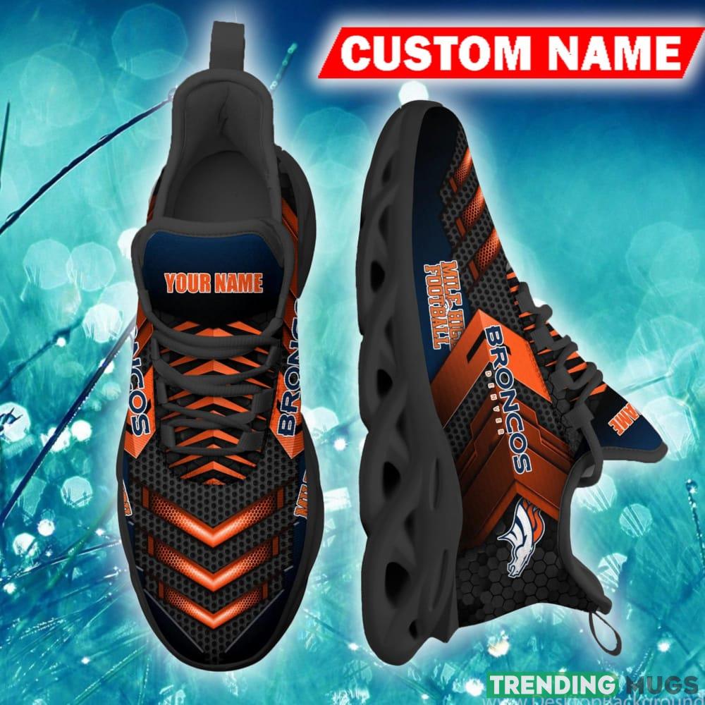 Denver Broncos Empower Custom Name Chunky Sneaker AOP Gift Fans Max Soul Shoes Max Soul Denver Broncos Empower Custom Name Chunky Sneaker AOP Gift Fans Max Soul Shoes Max Soul