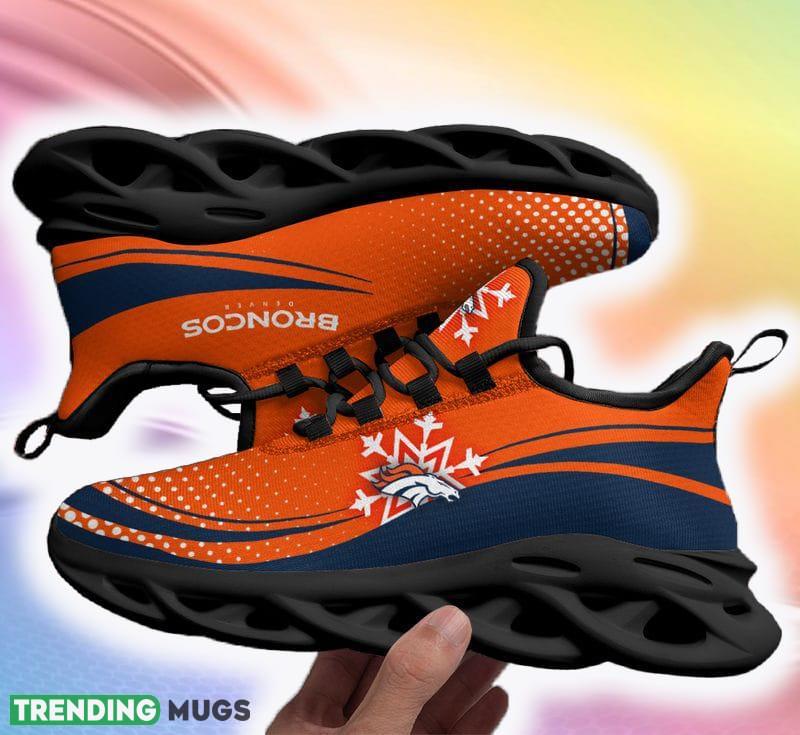 Denver Broncos Latest Ugly Christmas Snow Flowers Orange Color Sneakers Max Soul Shoes For Fans Gift - Denver Broncos Christmas Orangle Sneakers Max Soul Shoes For Men And Women Gift Denver Broncos Latest Ugly Christmas Snow Flowers Orange Color Sneakers Max Soul Shoes For Fans Gift - Denver Broncos Christmas Orangle Sneakers Max Soul Shoes For Men And Women Gift