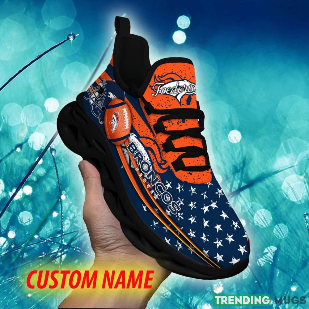 Denver Broncos Motivate Custom Name Chunky Sneaker AOP Gift Fans Max Soul Shoes Max Soul Denver Broncos Motivate Custom Name Chunky Sneaker AOP Gift Fans Max Soul Shoes Max Soul