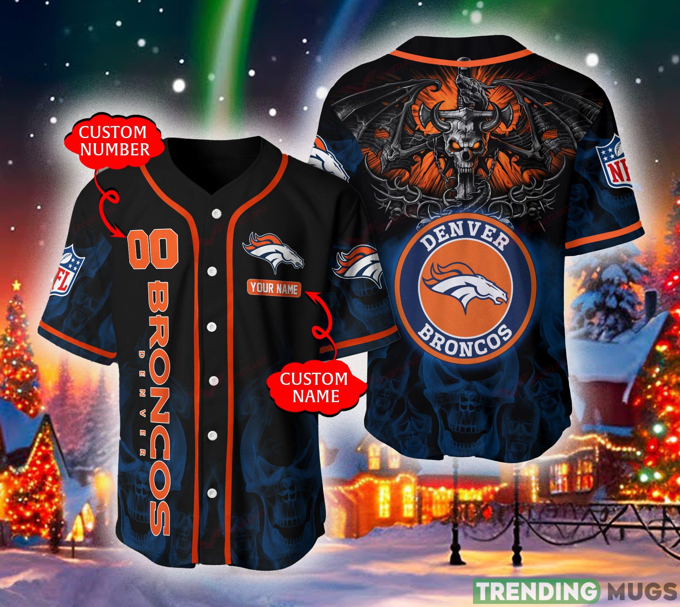 Denver Broncos NFL Baseball Jersey Shirt Custom Number And Name Design For Fans Gift - Denver Broncos NFL Baseball Jersey Shirt Custom Number And Name Design For Fans Gift Denver Broncos NFL Baseball Jersey Shirt Custom Number And Name Design For Fans Gift - Denver Broncos NFL Baseball Jersey Shirt Custom Number And Name Design For Fans Gift