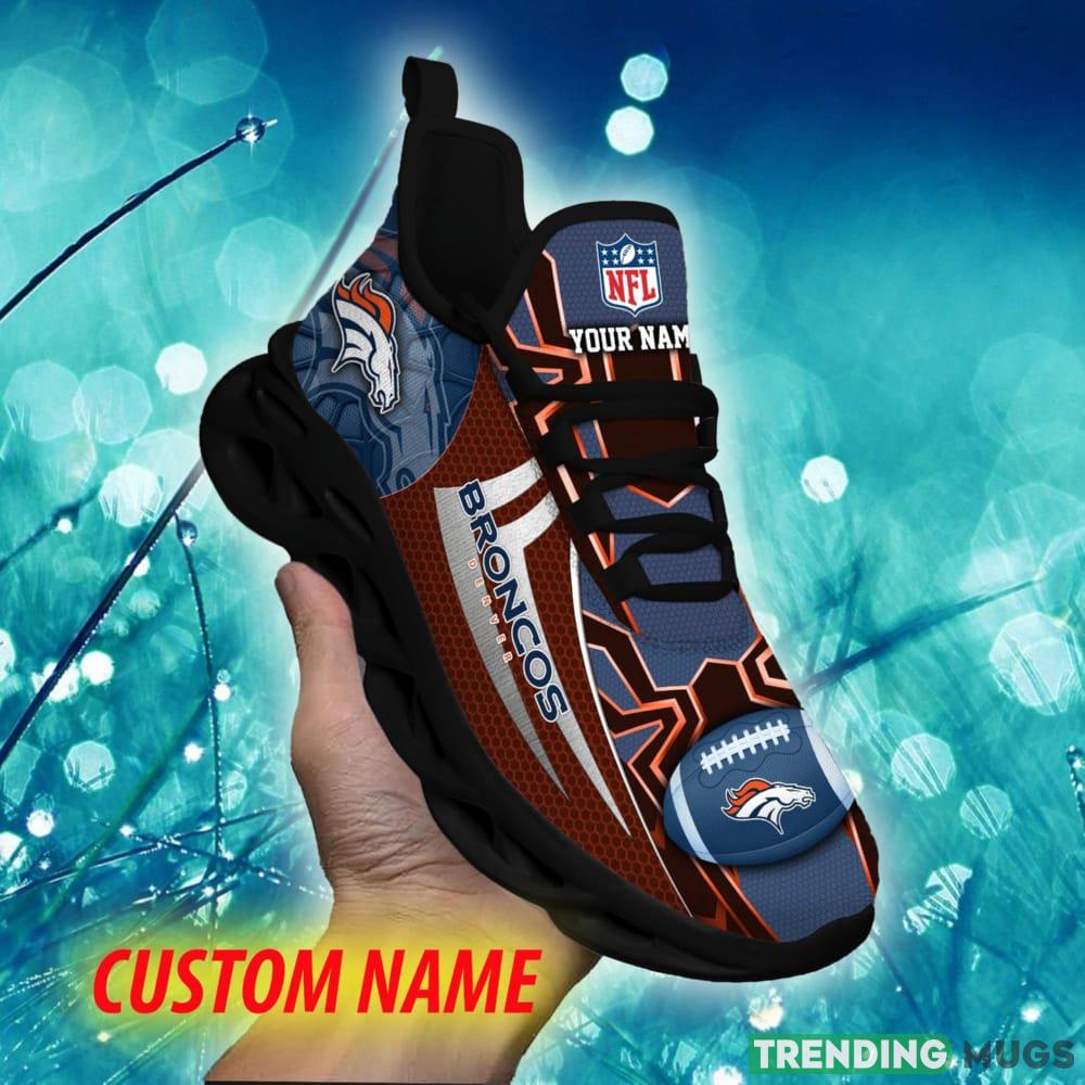 Denver Broncos Radiate Custom Name Chunky Sneaker AOP Gift Fans Max Soul Shoes Max Soul Denver Broncos Radiate Custom Name Chunky Sneaker AOP Gift Fans Max Soul Shoes Max Soul