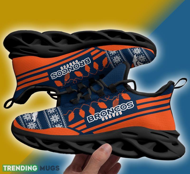 Denver Broncos X max Santa Claus Max Soul Shoes Streetstyle Christmas Sneakers Max Soul Denver Broncos X max Santa Claus Max Soul Shoes Streetstyle Christmas Sneakers Max Soul
