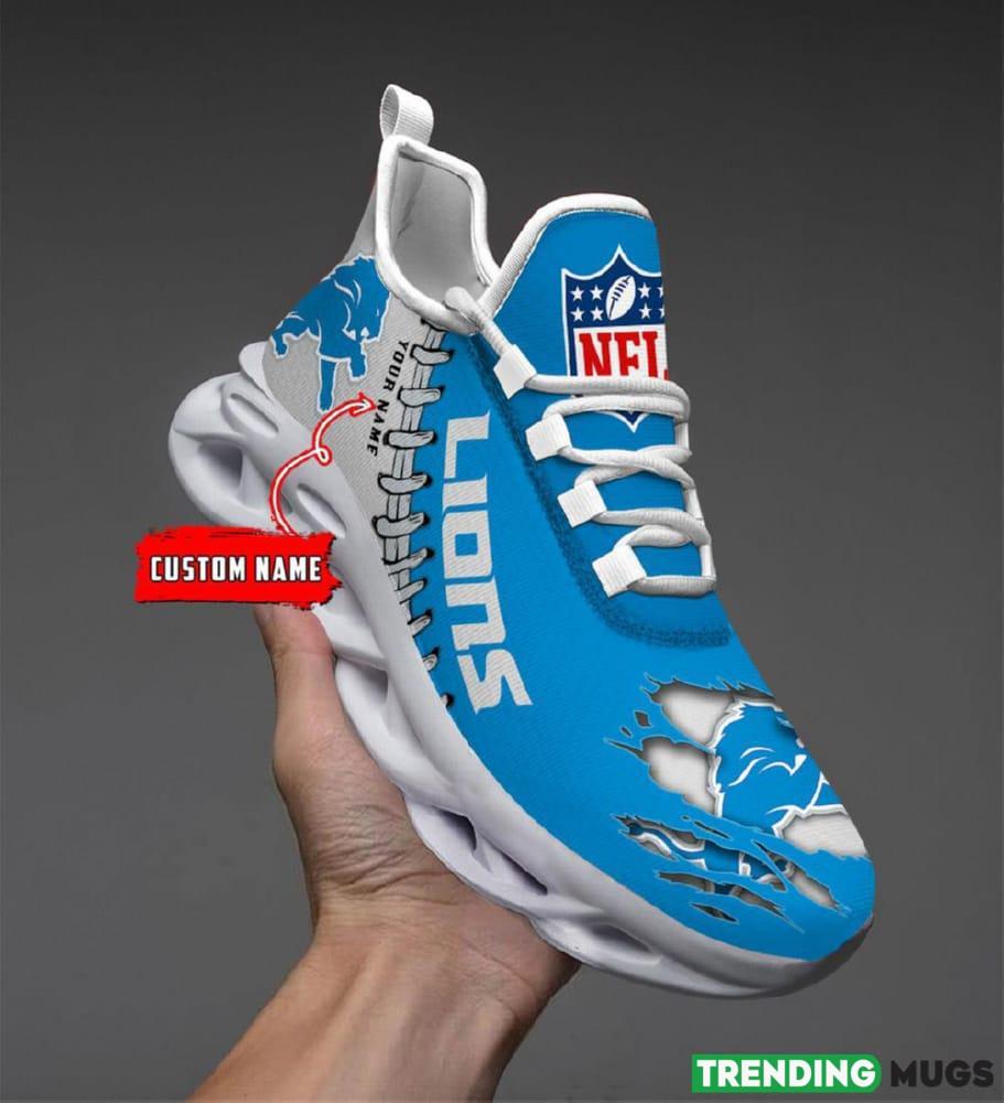 Detroit Lions Custom Name NFL Max Soul Shoes Clunky Sneakers Gift For Fans - Detroit Lions Personalized NFL Max Soul Shoes_1 Detroit Lions Custom Name NFL Max Soul Shoes Clunky Sneakers Gift For Fans - Detroit Lions Personalized NFL Max Soul Shoes_1