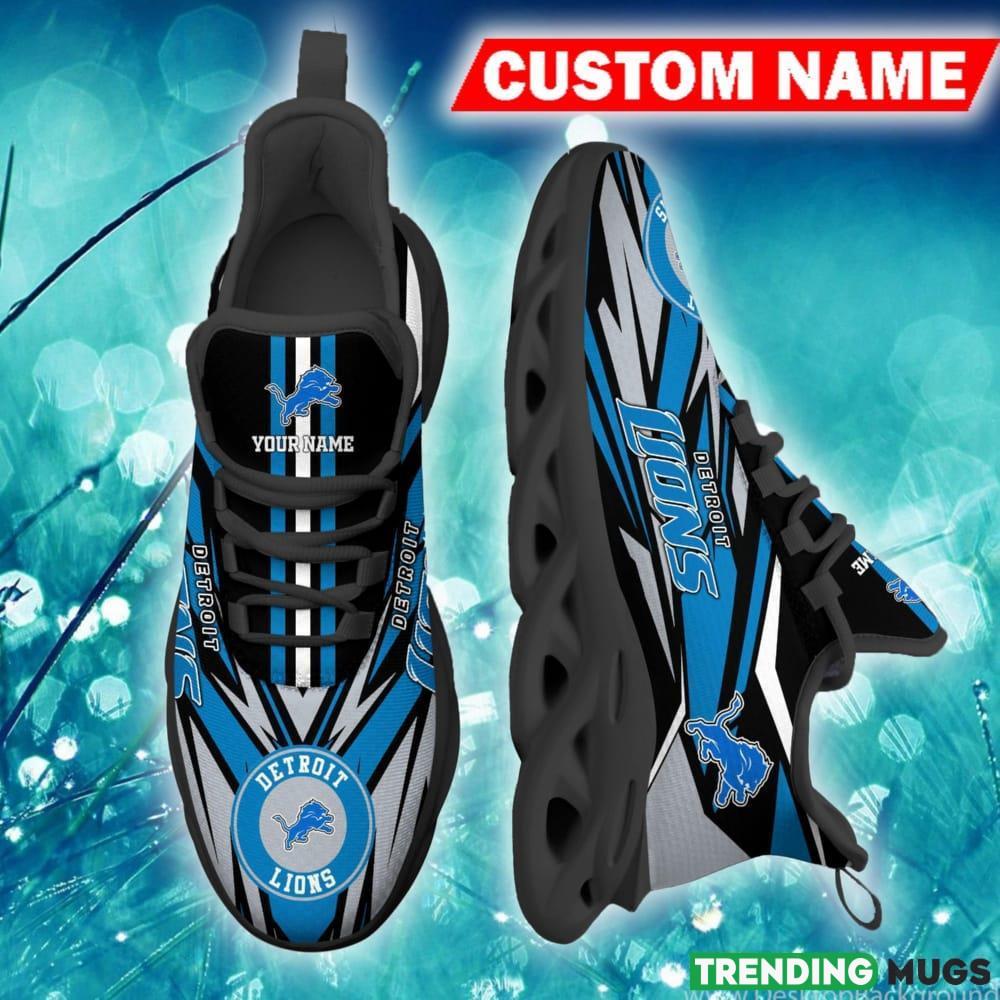 Detroit Lions Envision Custom Name Clunky Sneaker AOP Gift Fans Max Soul Shoes Max Soul Detroit Lions Envision Custom Name Clunky Sneaker AOP Gift Fans Max Soul Shoes Max Soul