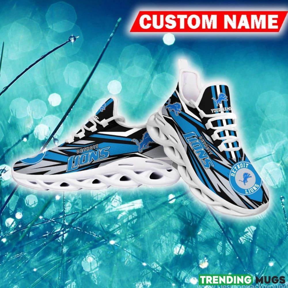 Detroit Lions Envision Custom Name Clunky Sneaker AOP Gift Fans Max Soul Shoes Max Soul Detroit Lions Envision Custom Name Clunky Sneaker AOP Gift Fans Max Soul Shoes Max Soul