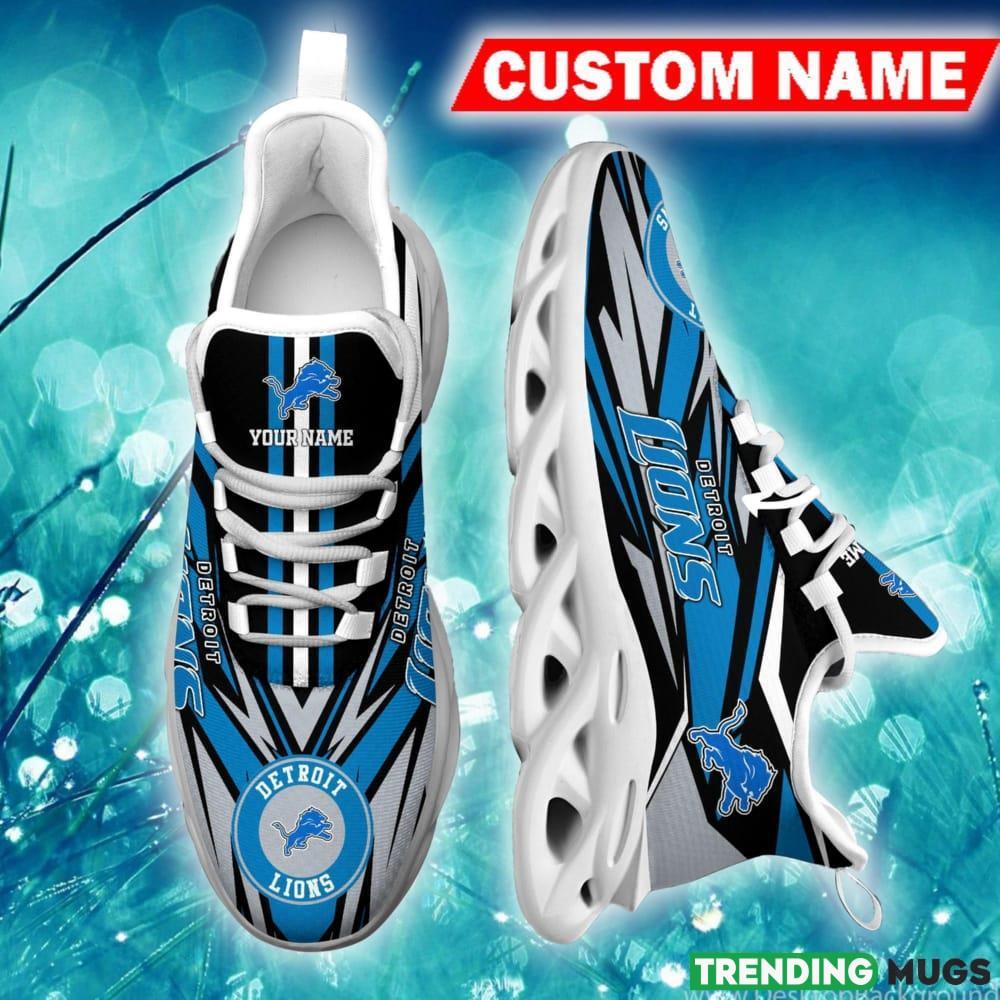 Detroit Lions Envision Custom Name Clunky Sneaker AOP Gift Fans Max Soul Shoes Max Soul Detroit Lions Envision Custom Name Clunky Sneaker AOP Gift Fans Max Soul Shoes Max Soul