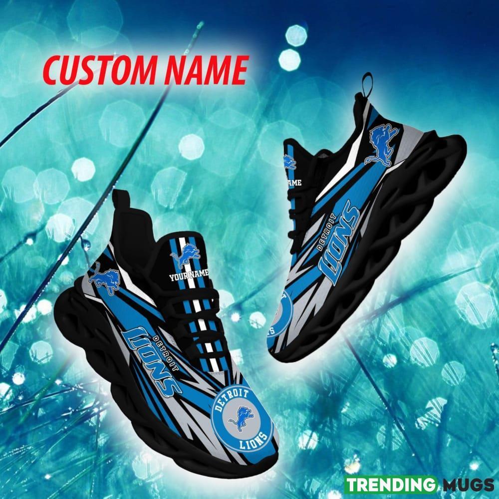 Detroit Lions Envision Custom Name Clunky Sneaker AOP Gift Fans Max Soul Shoes - Detroit Lions Max Soul Sneaker NFL photo 1 Detroit Lions Envision Custom Name Clunky Sneaker AOP Gift Fans Max Soul Shoes - Detroit Lions Max Soul Sneaker NFL photo 1