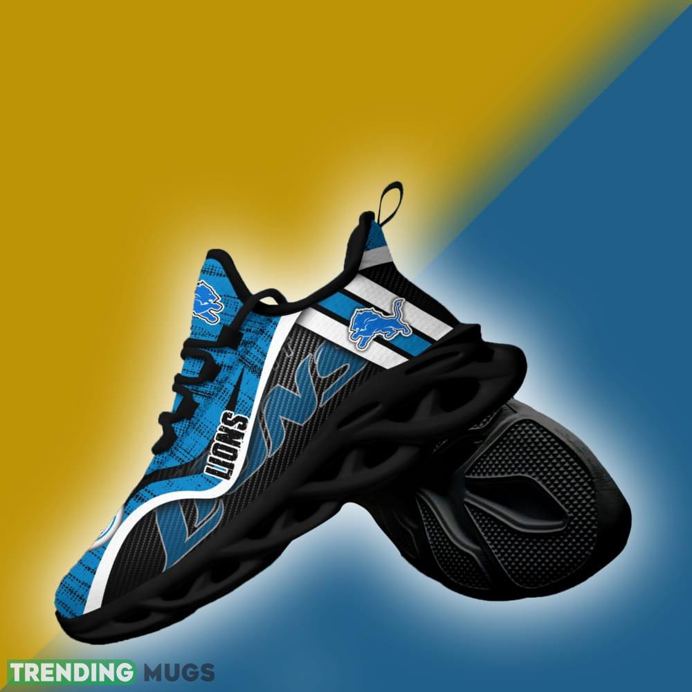Detroit Lions NFL Max Soul Shoes Vintage Clunky Sneakers For Men And Women Max Soul Detroit Lions NFL Max Soul Shoes Vintage Clunky Sneakers For Men And Women Max Soul