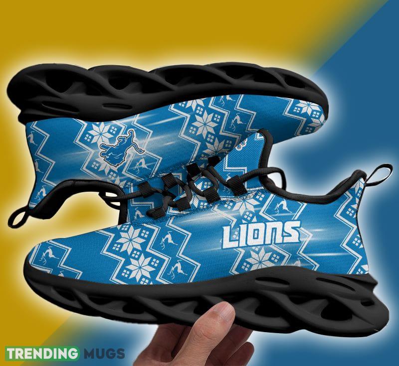 Detroit Lions Xmas Pattern Max Soul Shoes Showcase Christmas Sneakers - Detroit Lions Xmas Pattern Max Soul Shoes Christmas Sneakers Photo 6 Detroit Lions Xmas Pattern Max Soul Shoes Showcase Christmas Sneakers - Detroit Lions Xmas Pattern Max Soul Shoes Christmas Sneakers Photo 6