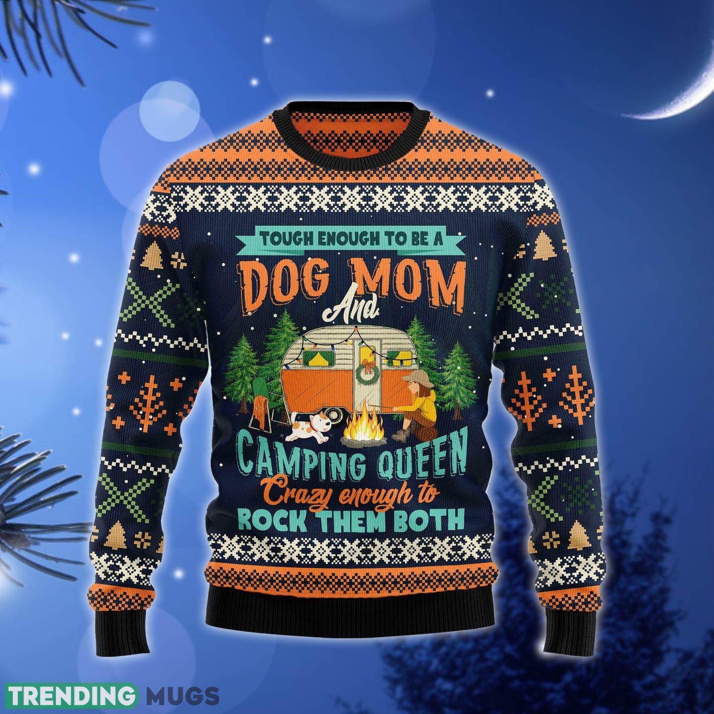 Dog Mom Camping Ugly Christmas Sweater Gift Men Women - Dog Mom Camping Ugly Christmas Sweater Gift Men Women_1 Dog Mom Camping Ugly Christmas Sweater Gift Men Women - Dog Mom Camping Ugly Christmas Sweater Gift Men Women_1