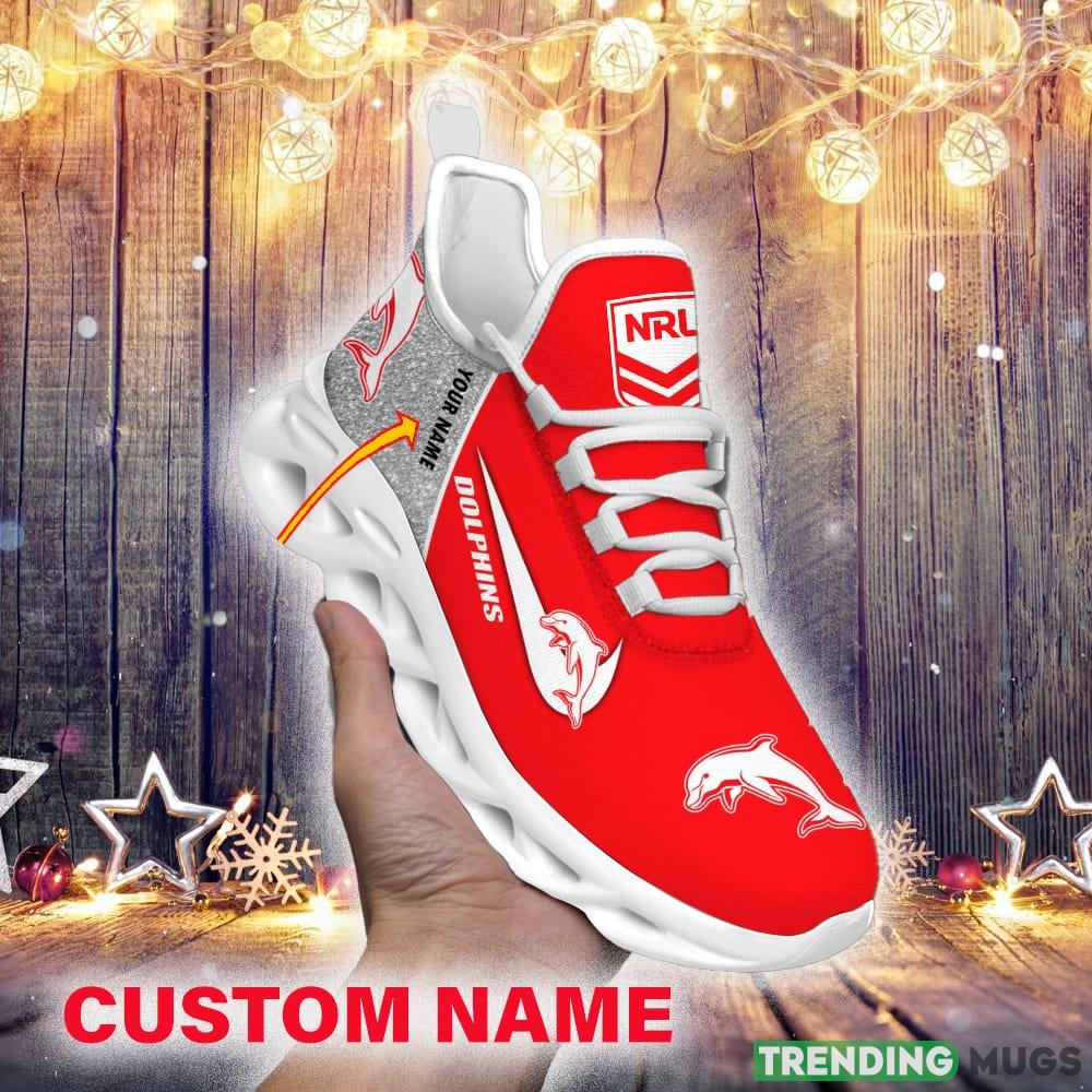 Dolphins NRL Glitter Max Soul Shoes Custom Name Running Sneakers For Fans Gift - Dolphins-NRL Glitter Personalized Max Soul Shoes_1 Dolphins NRL Glitter Max Soul Shoes Custom Name Running Sneakers For Fans Gift - Dolphins-NRL Glitter Personalized Max Soul Shoes_1