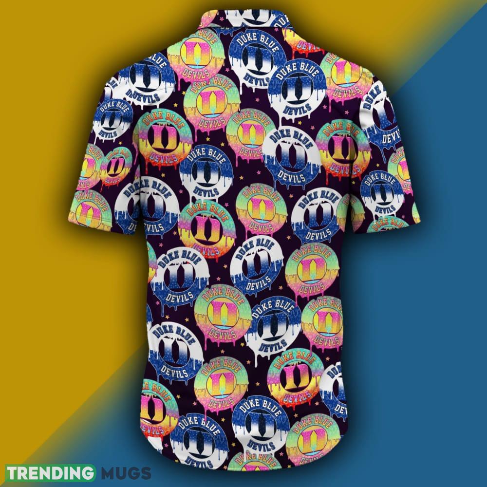 Duke Blue Devils CD Rainbow Pattern Hawaiian Shirt For Men And Women Hawaiian Shirt Duke Blue Devils CD Rainbow Pattern Hawaiian Shirt For Men And Women Hawaiian Shirt