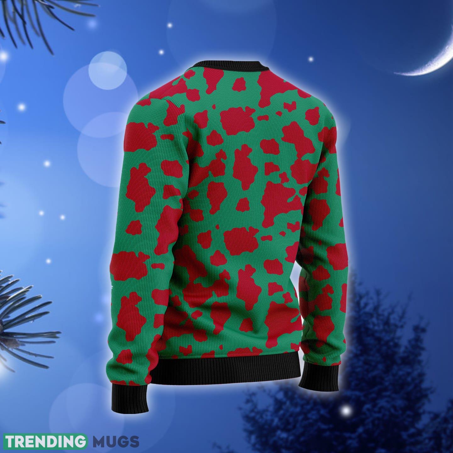 Easily Distracted By Cows Ugly Christmas Sweater Gift Men Women 3D Sweater Easily Distracted By Cows Ugly Christmas Sweater Gift Men Women 3D Sweater