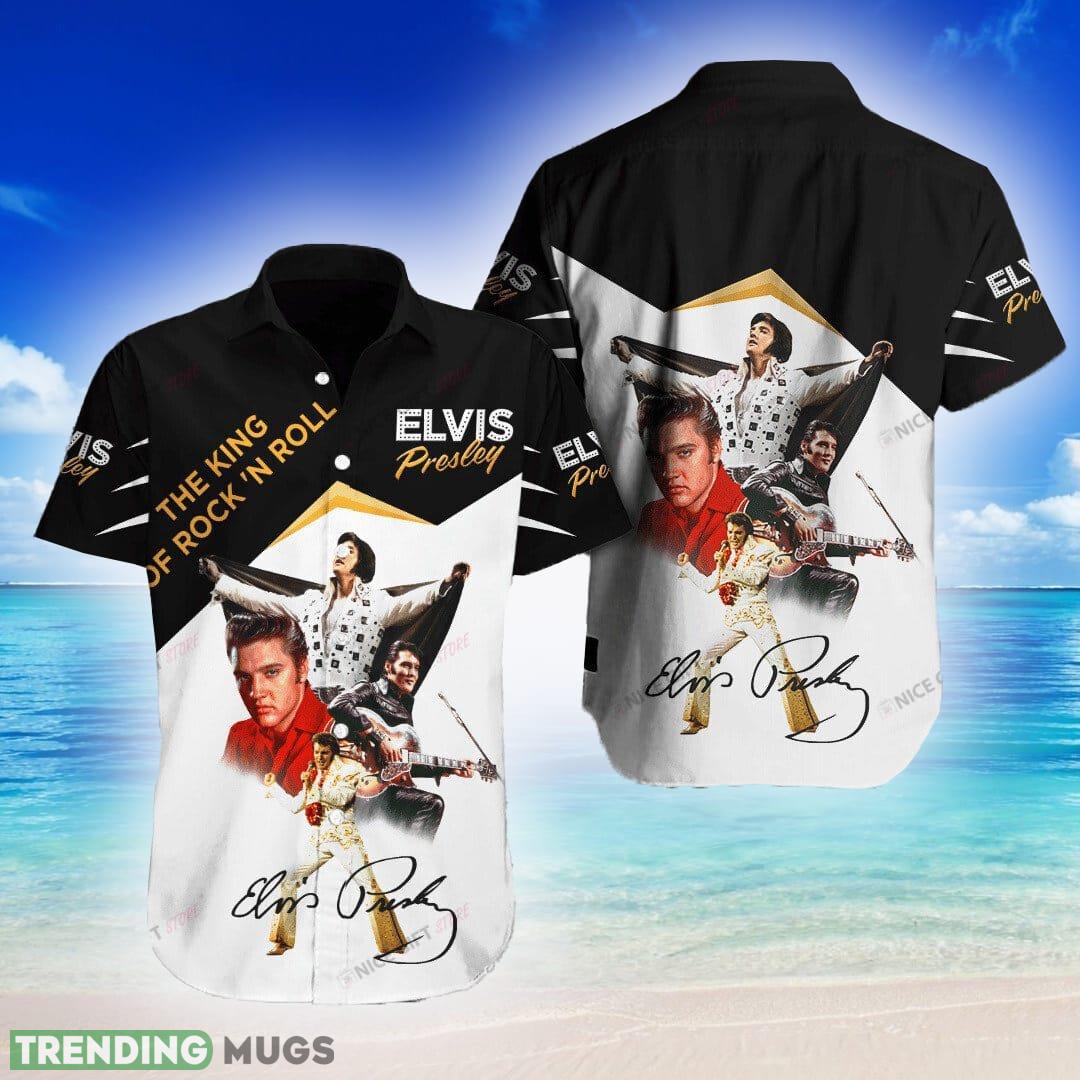Elvis Presley Paradise Design Hawaiian 3D Shirt For Fans Gift Beach - Elvis Presley Paradise Design Hawaiian 3D Shirt For Fans Gift Beach Elvis Presley Paradise Design Hawaiian 3D Shirt For Fans Gift Beach - Elvis Presley Paradise Design Hawaiian 3D Shirt For Fans Gift Beach