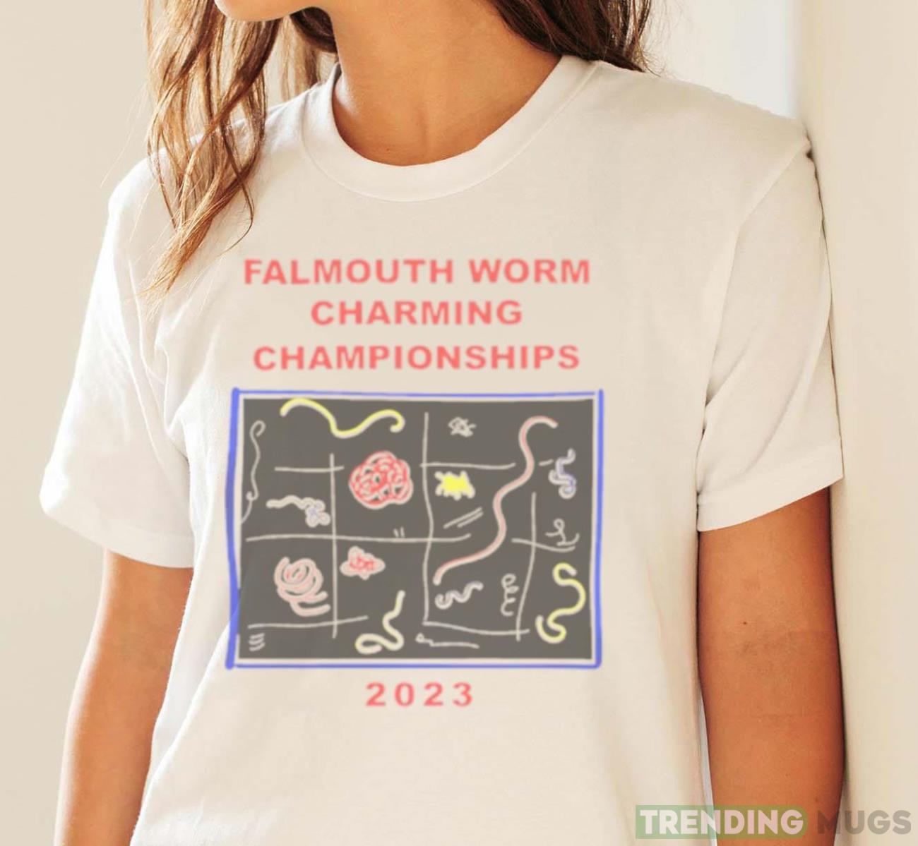 Falmouth Worm Charming Championship 2023 shirt Light Shirt Falmouth Worm Charming Championship 2023 shirt Light Shirt