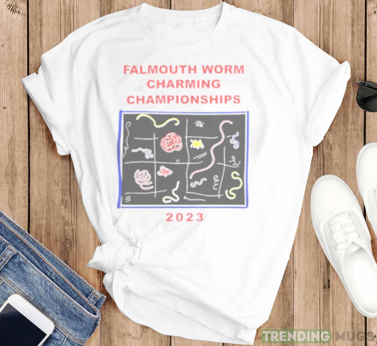 Falmouth Worm Charming Championship 2023 shirt Light Shirt Falmouth Worm Charming Championship 2023 shirt Light Shirt