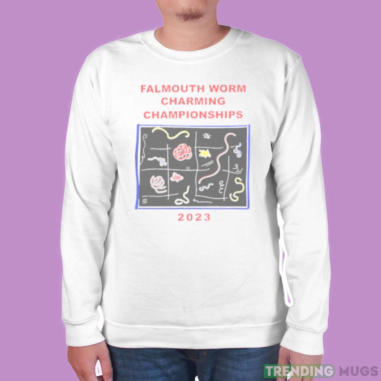 Falmouth Worm Charming Championship 2023 shirt Light Shirt Falmouth Worm Charming Championship 2023 shirt Light Shirt