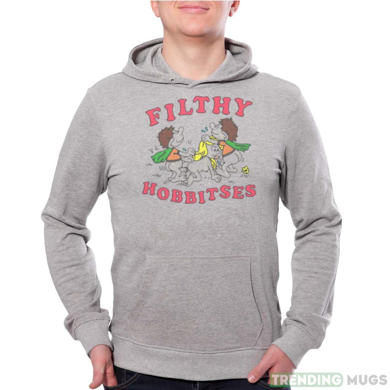 Filthy hobbitses shirt - Grey Unisex Hoodie Filthy hobbitses shirt - Grey Unisex Hoodie