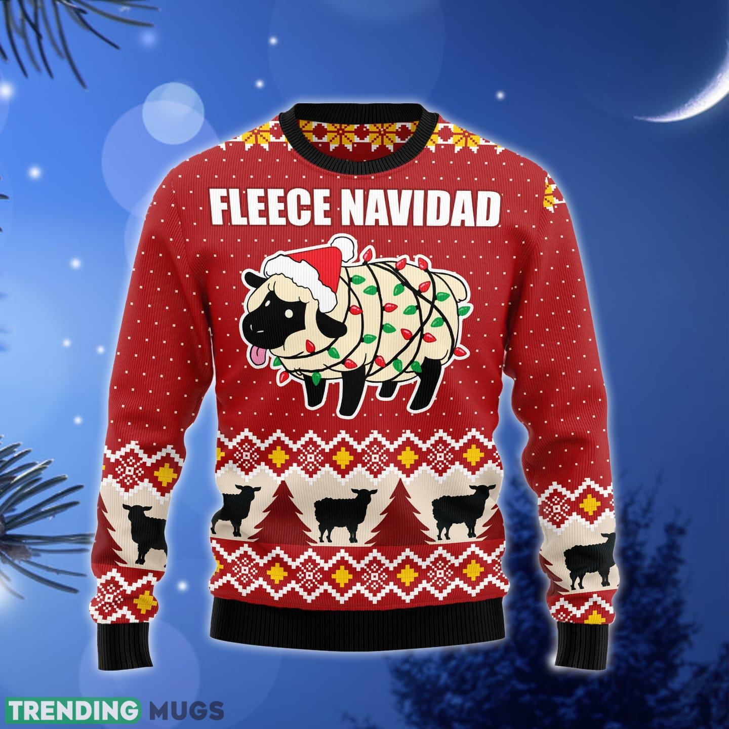 Fleece Navidad Wintertime Ugly Christmas Sweater Gift Men Women - Fleece Navidad HT081222 Ugly Christmas Sweater unisex womens & mens, couples matching, friends, funny family ugly christmas holiday sweater gifts (plus size available)_1 Fleece Navidad Wintertime Ugly Christmas Sweater Gift Men Women - Fleece Navidad HT081222 Ugly Christmas Sweater unisex womens & mens, couples matching, friends, funny family ugly christmas holiday sweater gifts (plus size available)_1