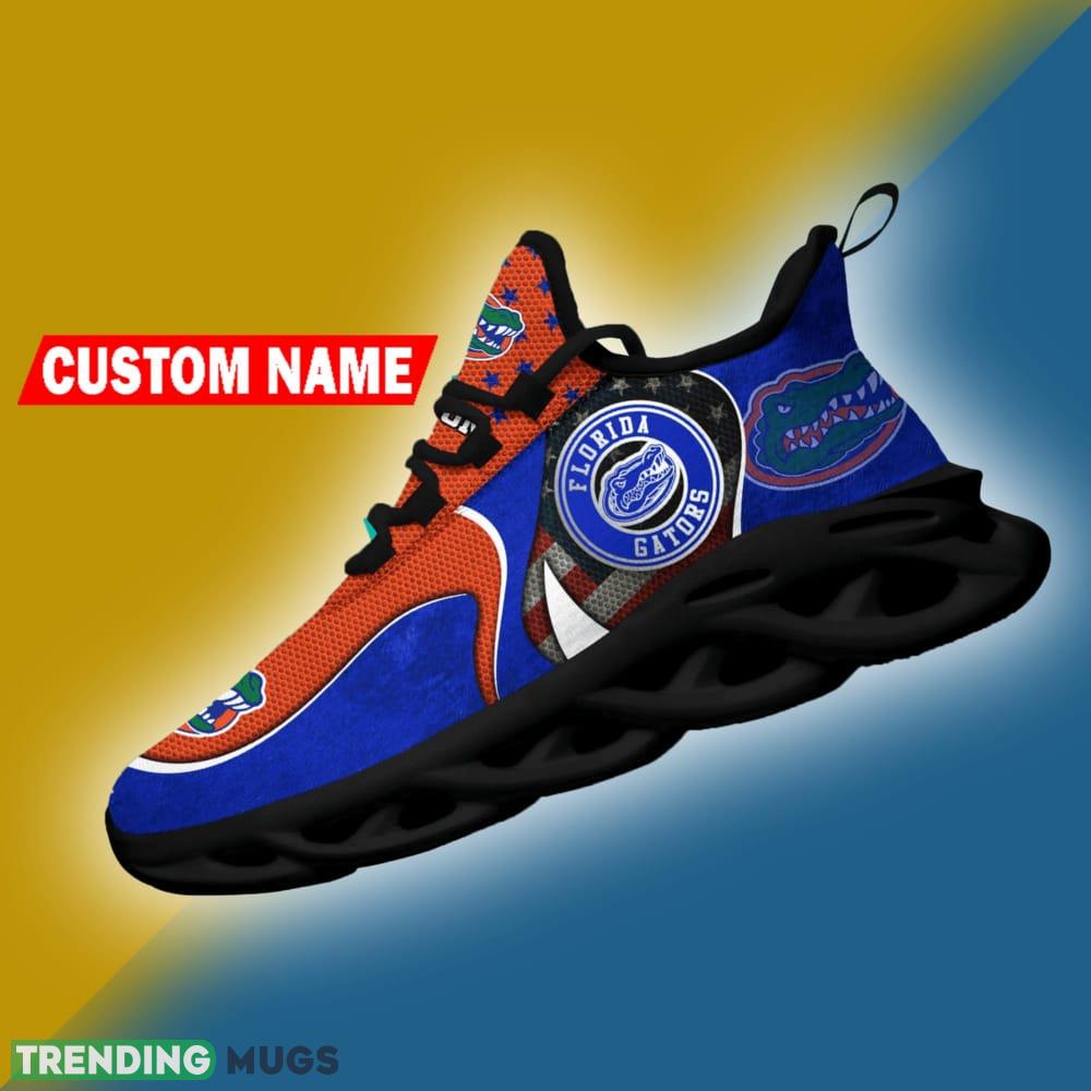 Florida Gators NCAA Logo Flag Running Shoes Personalized Max Soul Sneakers Max Soul Florida Gators NCAA Logo Flag Running Shoes Personalized Max Soul Sneakers Max Soul