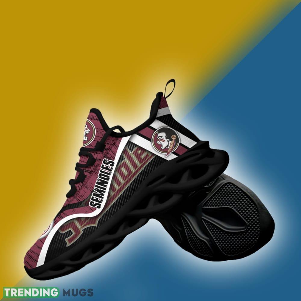 Florida State Seminoles NCAA Max Soul Shoes Vintage Clunky Sneakers For Men And Women Max Soul Florida State Seminoles NCAA Max Soul Shoes Vintage Clunky Sneakers For Men And Women Max Soul