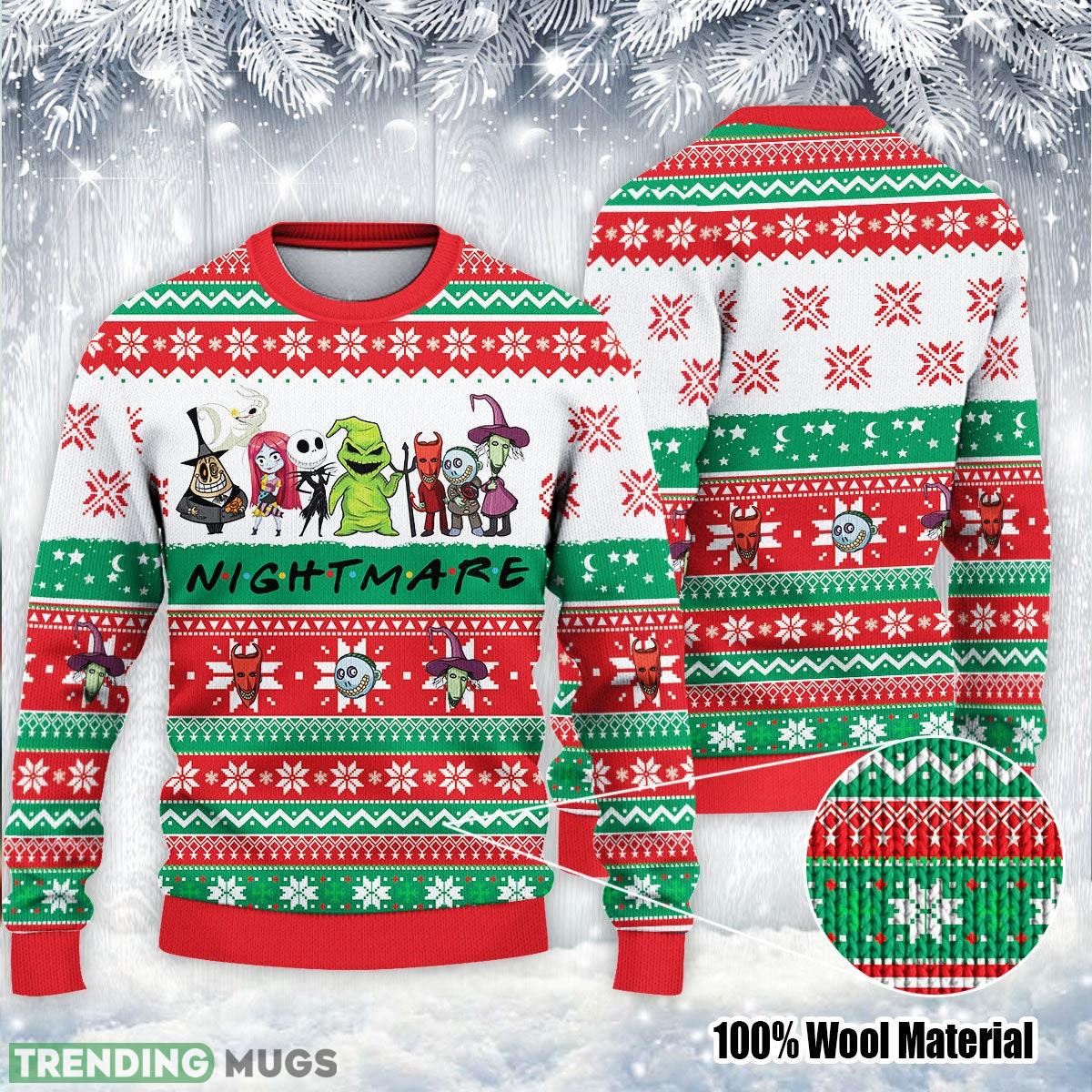 Friends Nightmare Halloween Ugly Christmas Sweater Winter For Men Women - Friends Nightmare Halloween Ugly Christmas Sweater Winter For Men Women Friends Nightmare Halloween Ugly Christmas Sweater Winter For Men Women - Friends Nightmare Halloween Ugly Christmas Sweater Winter For Men Women