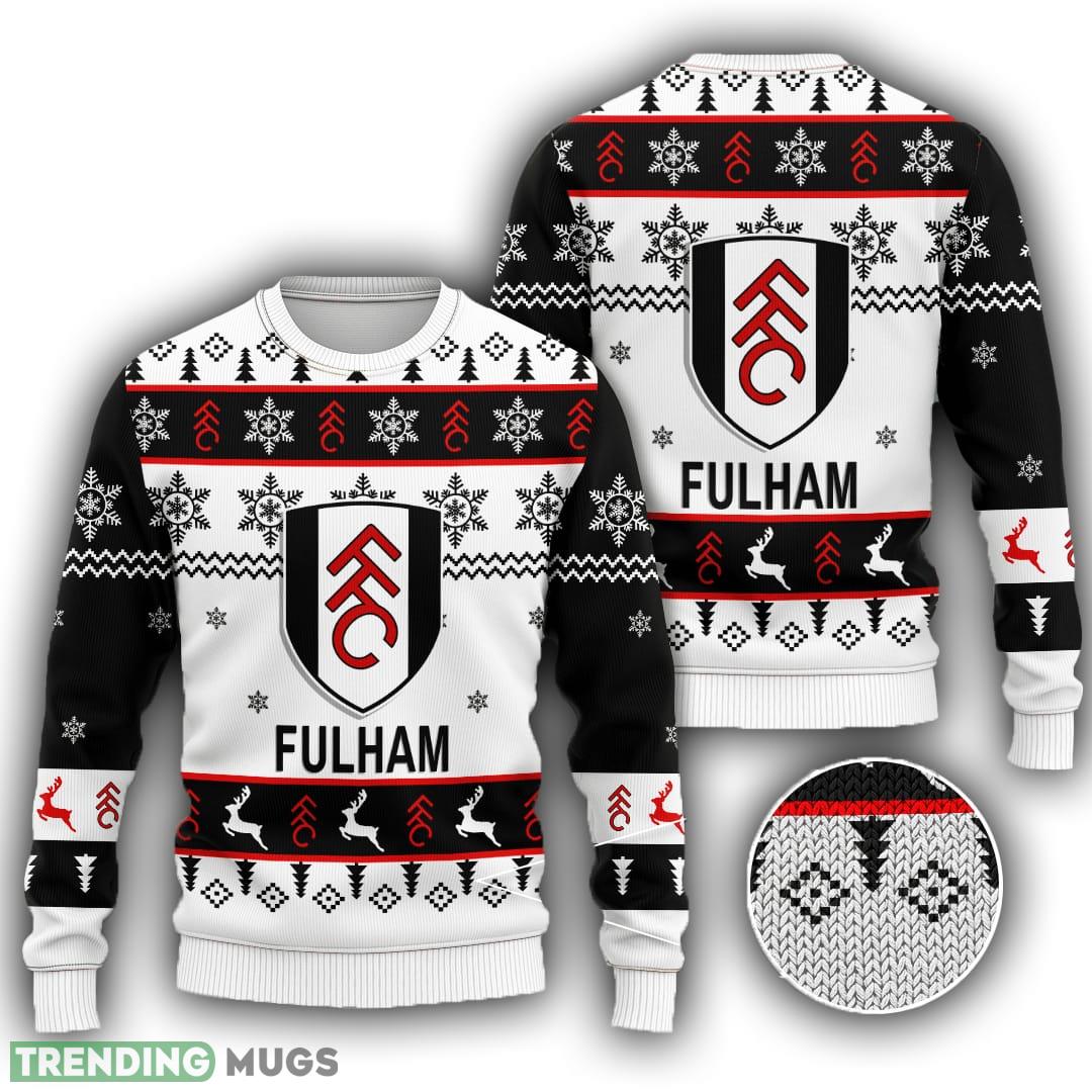 Fulham FC Festoon AOP Ugly Christmas Sweater For Men Women - Fulham FC Festoon AOP Ugly Christmas Sweater For Men Women Fulham FC Festoon AOP Ugly Christmas Sweater For Men Women - Fulham FC Festoon AOP Ugly Christmas Sweater For Men Women